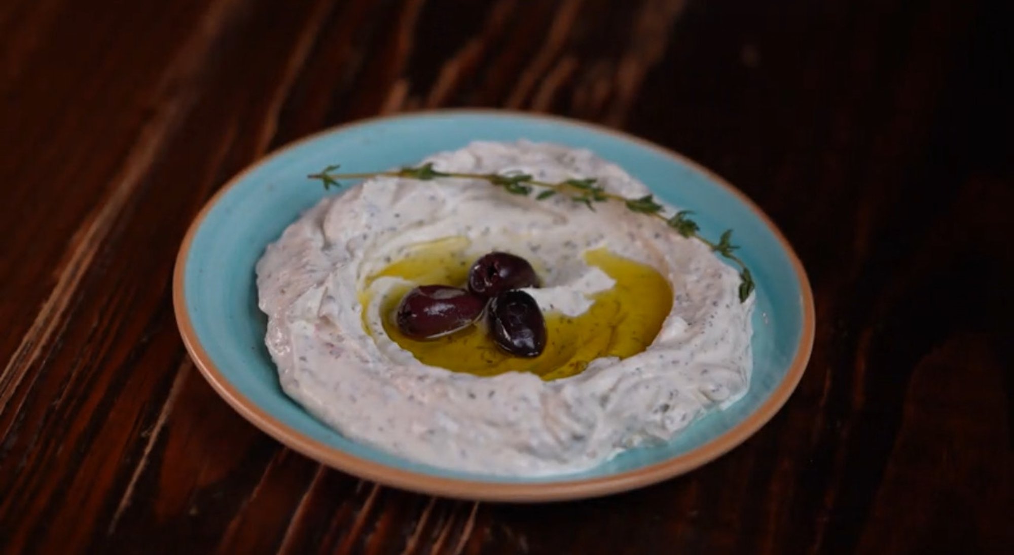 Za'atar and Labneh Dip