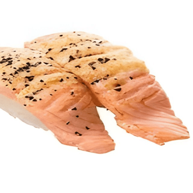 Seared Peppered Salmon Sushi