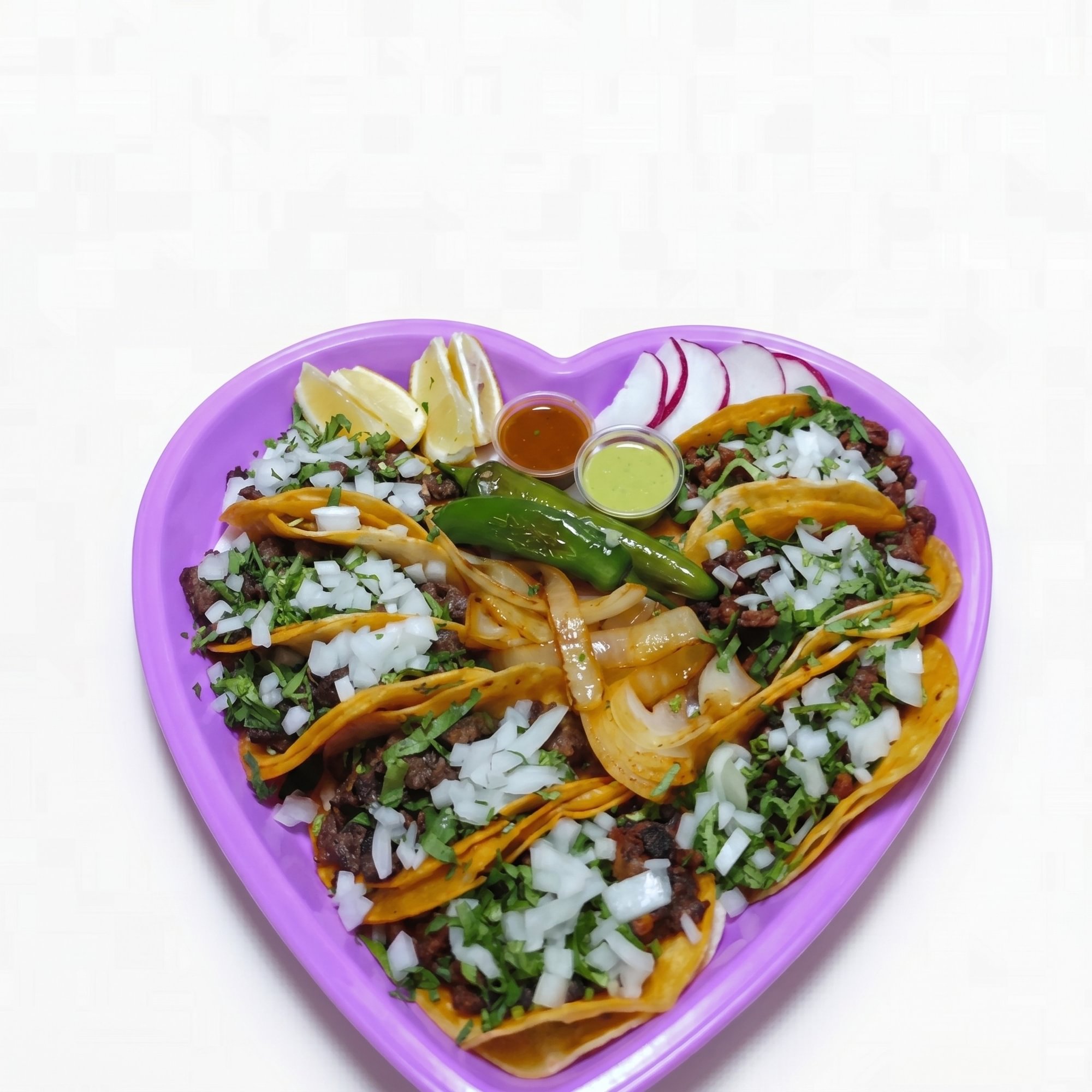 Taco Heart Tray (San Valentín Special)