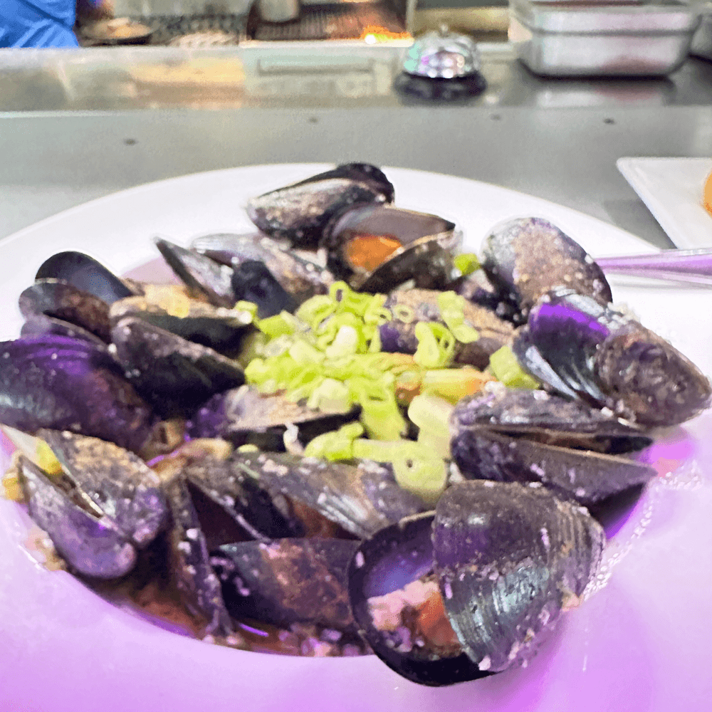 Steamed Mussels