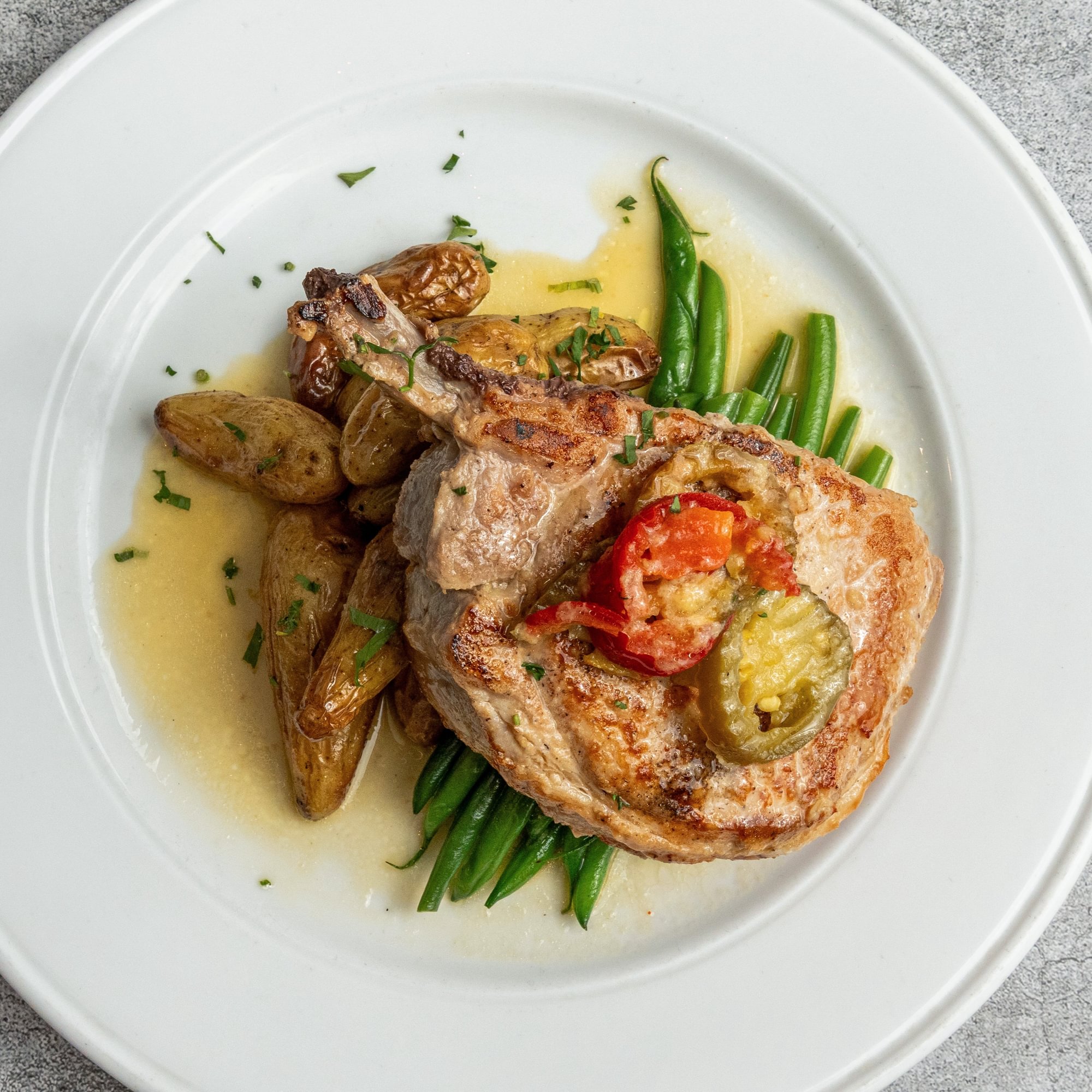 Butcher Block Pork Chop