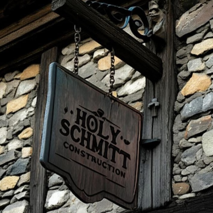 Holy Schmitt Construction Logo