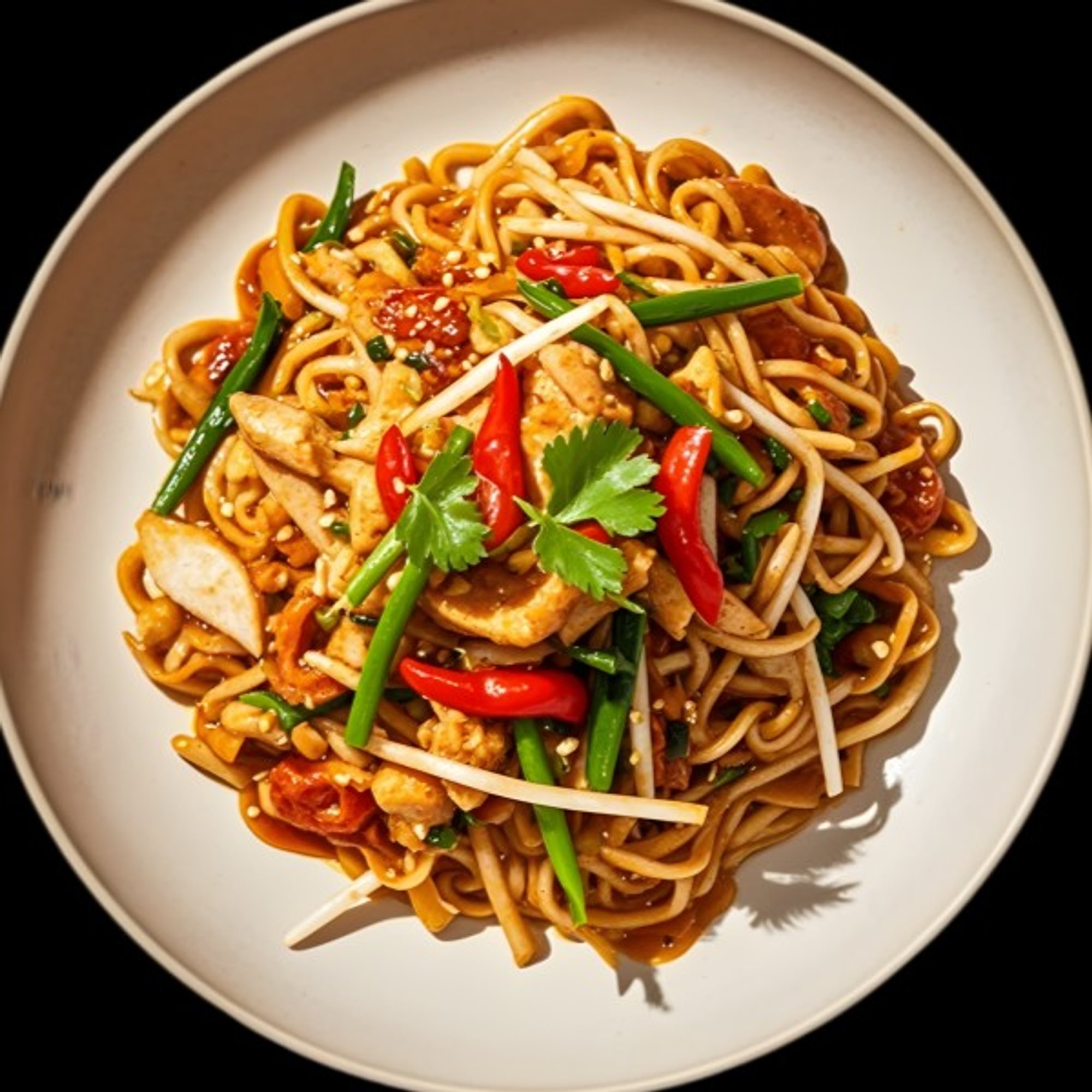 Spicy Spaghetti 🌶 (Pad Kee Mao)