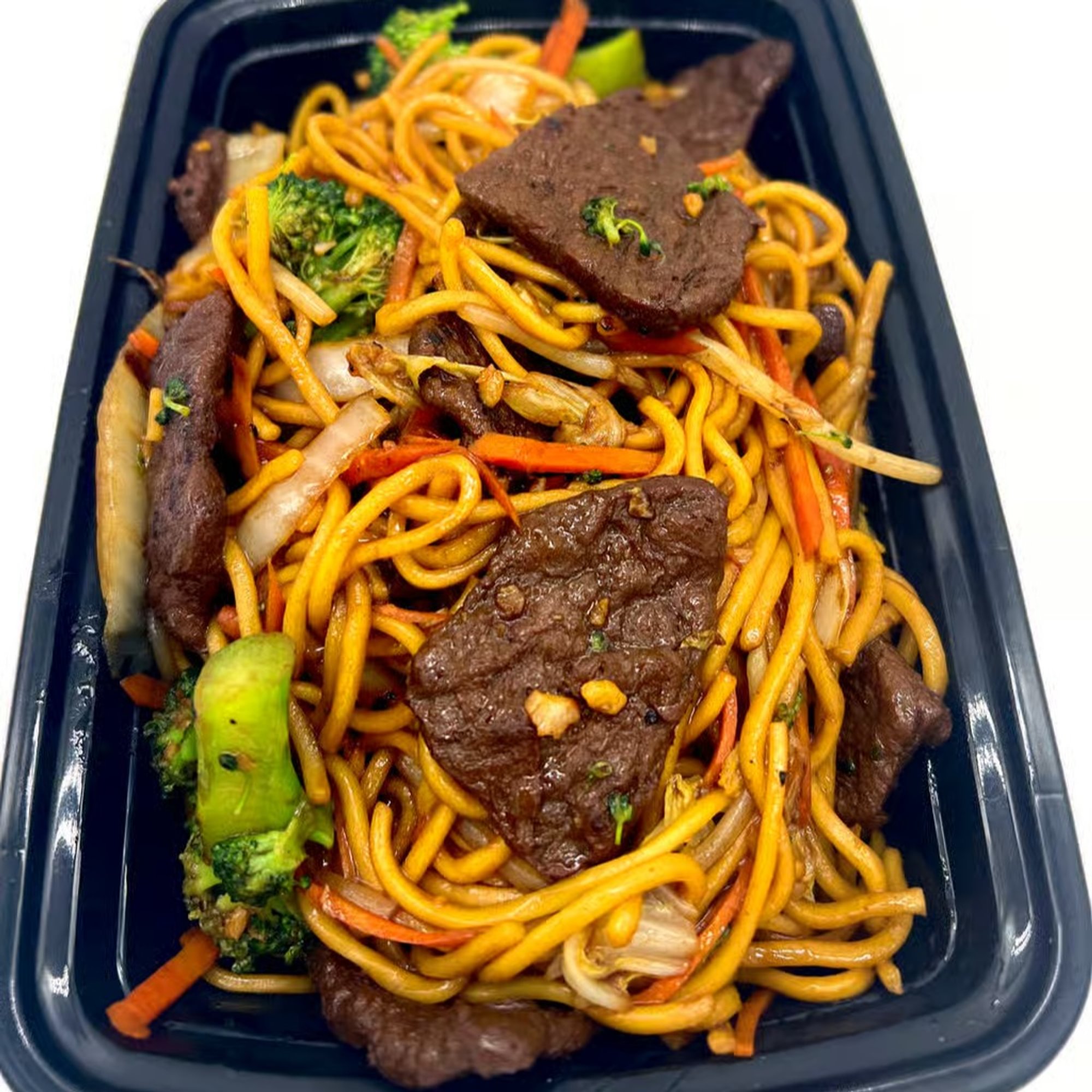 Beef lo mein