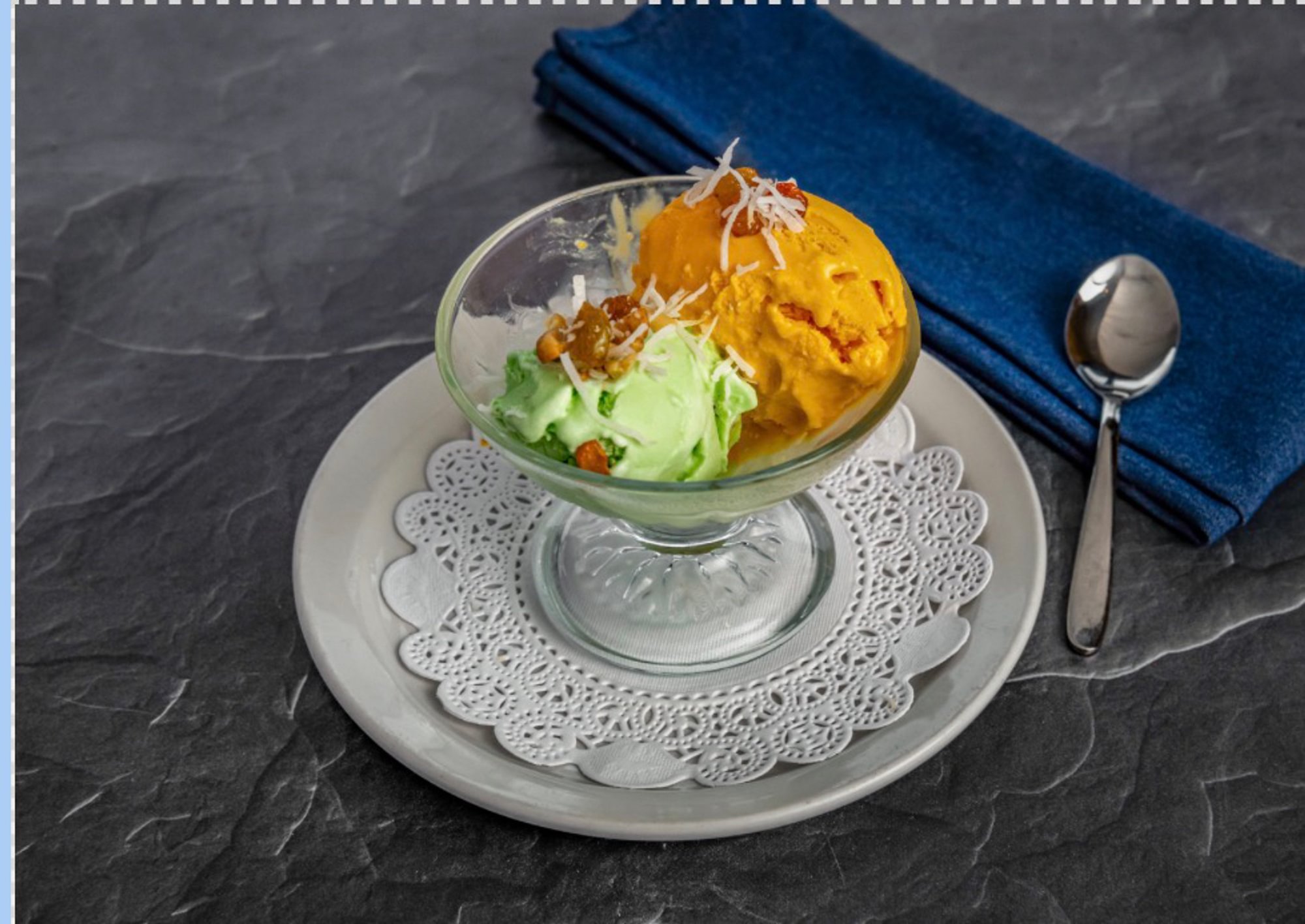 Mango Pistachio Ice Cream