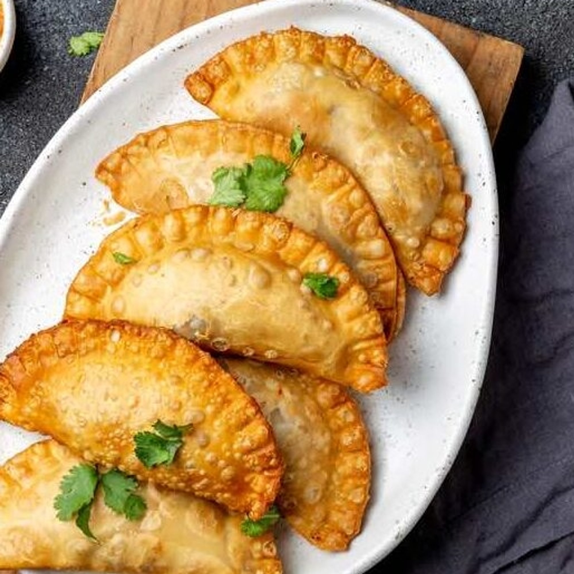 2 Chicken Cheese Empanadas