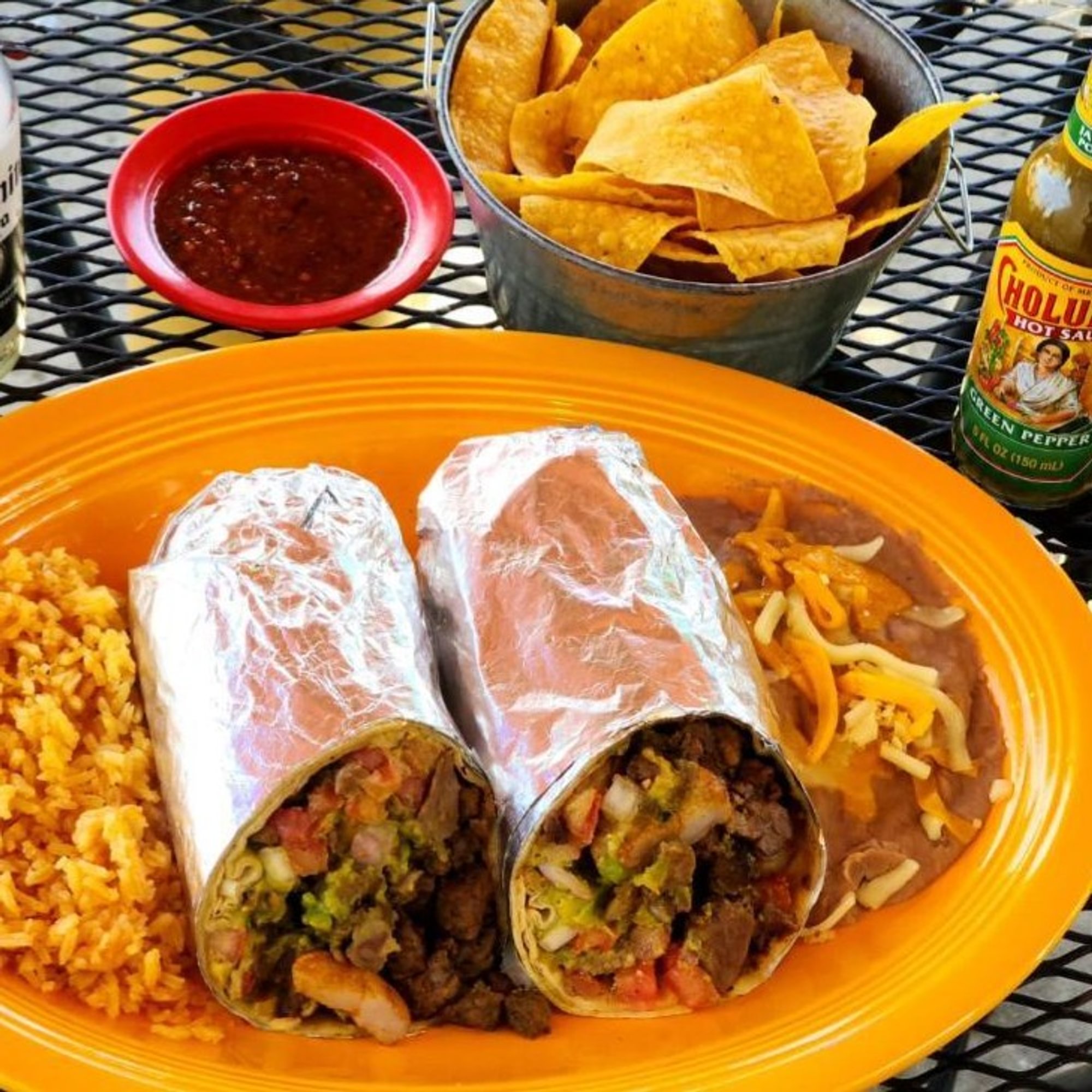 Surf 'N' Turf Burrito