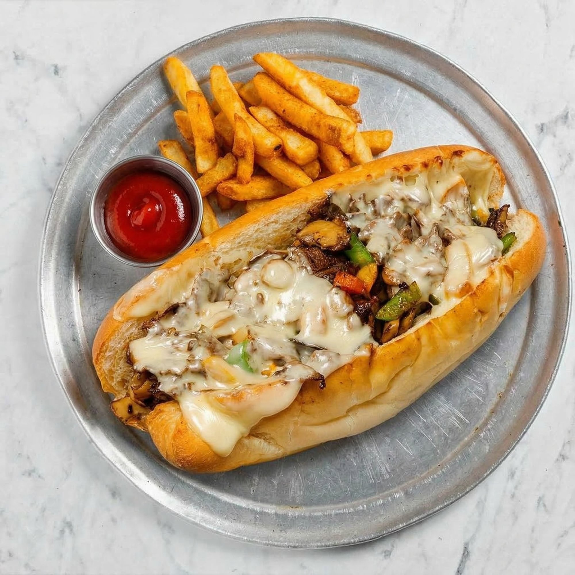 Steak Deluxe Hot Sub
