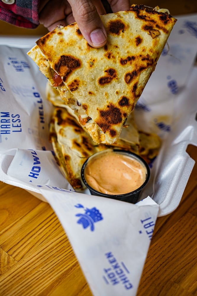 CHICKEN QUESADILLA