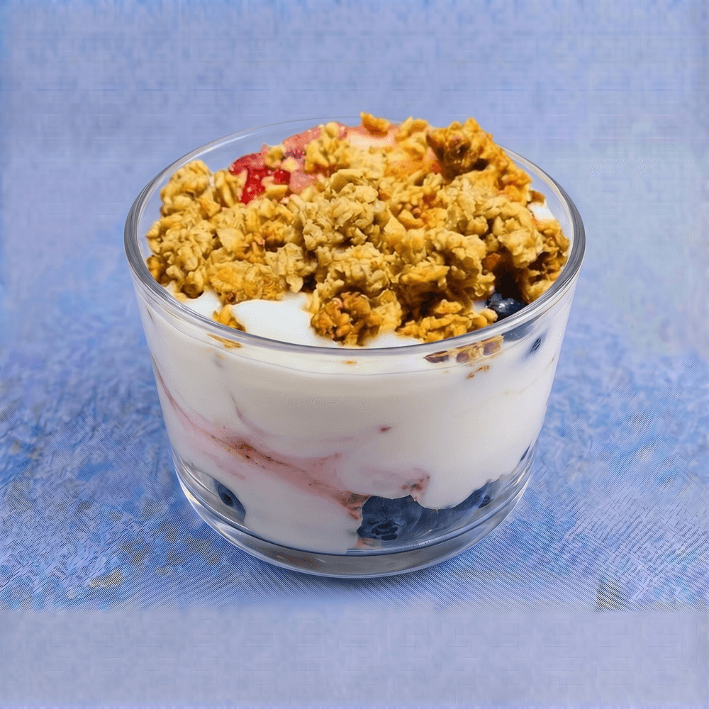 Apple-Pear Granola Yogurt