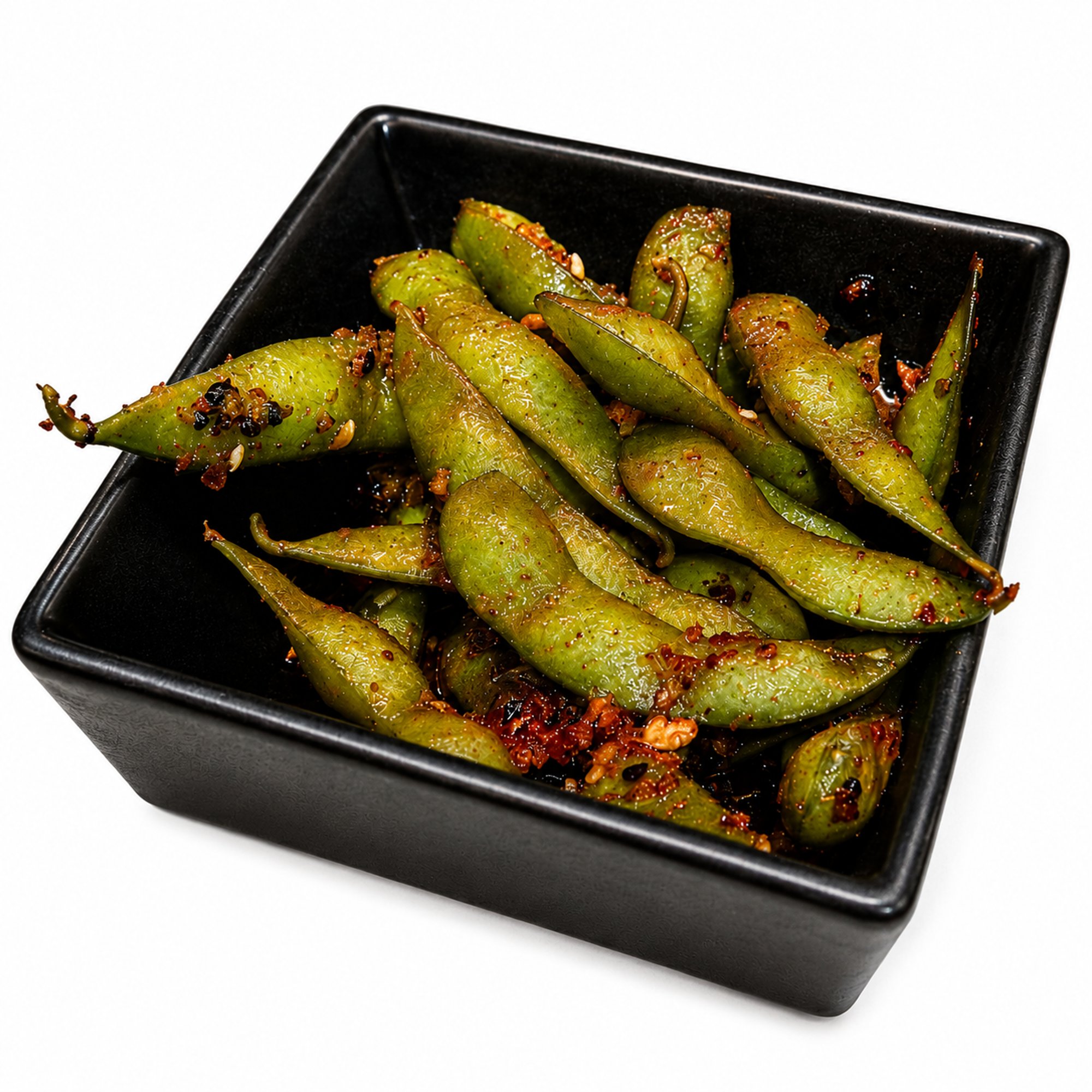 Spicy Blistered Edamame