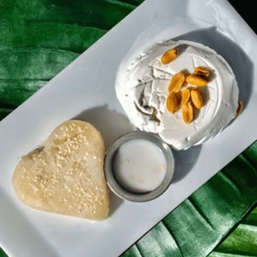 Sweet Sticky Rice & Coconut Ice Cream