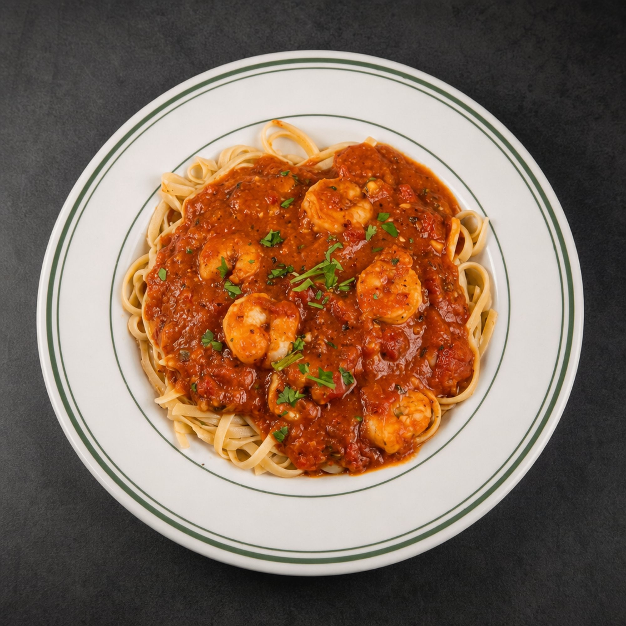 5 Jumbo Shrimp Diavolo