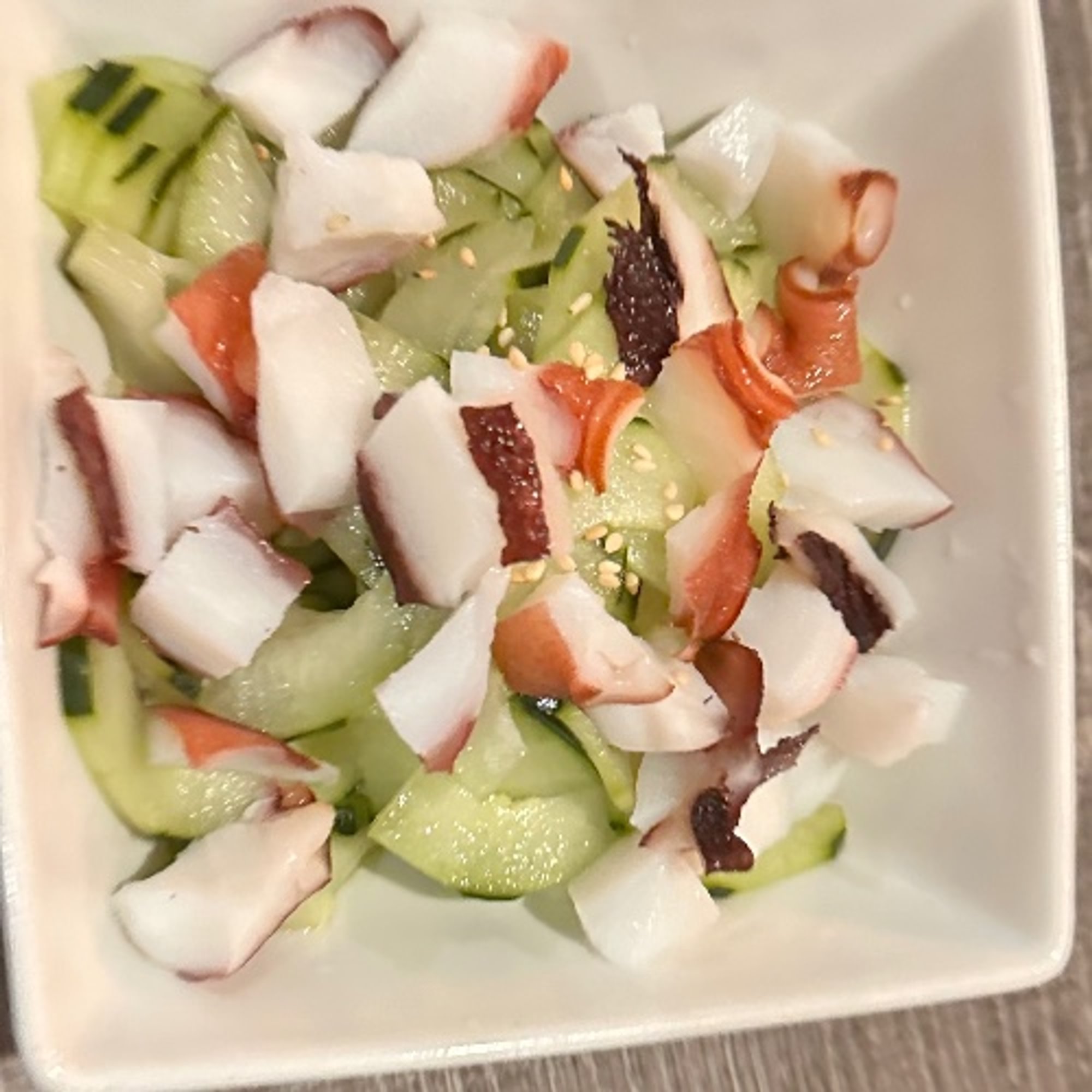Sunomono Octopus Salad