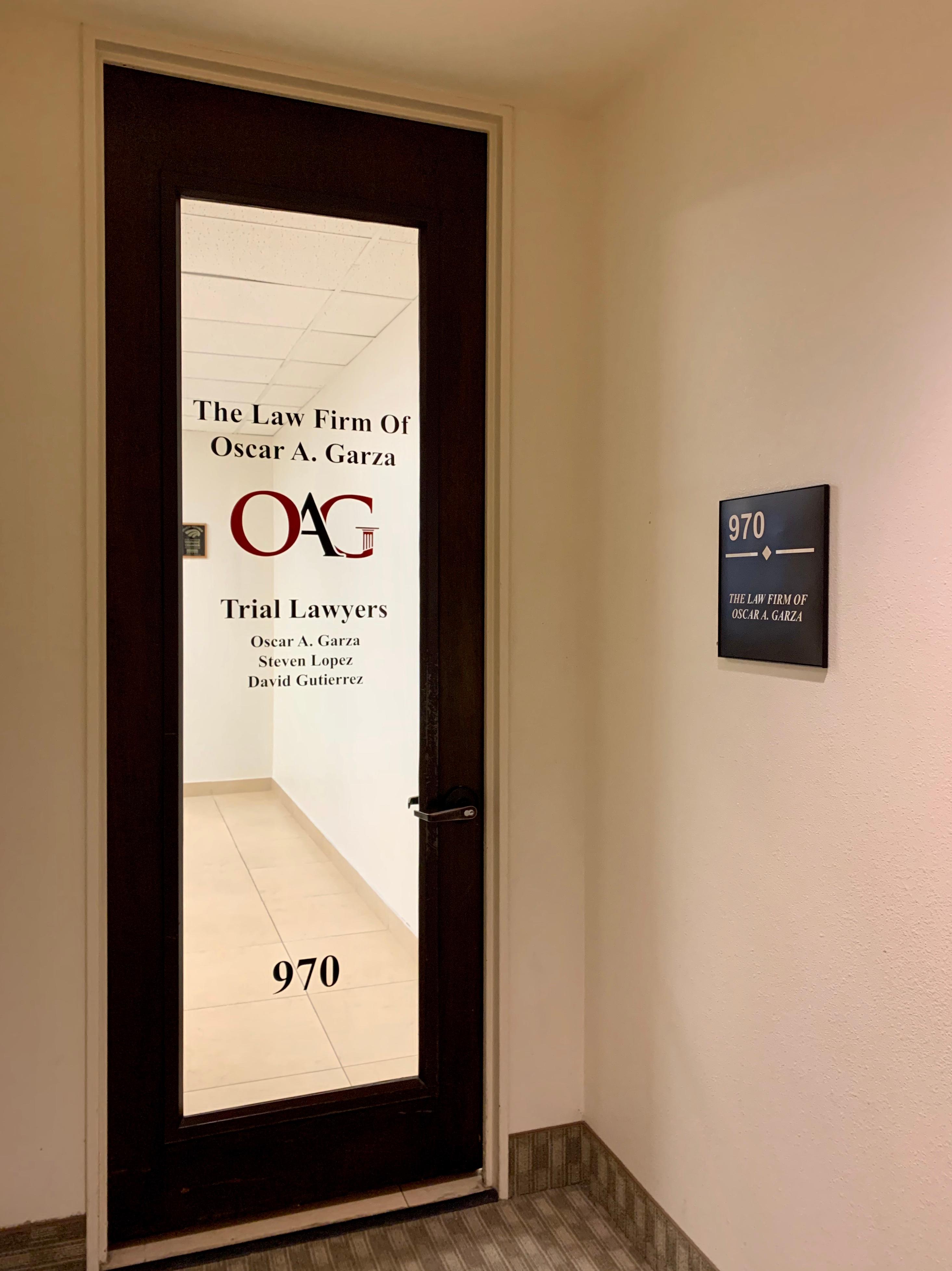 The Law Firm of Oscar A. Garza, PLLC. Photo