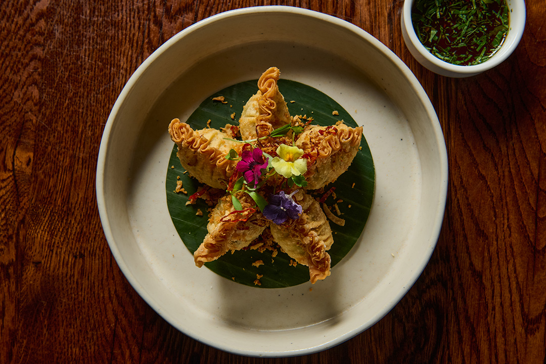 CRISPY SHRIMP DUMPLINGS
