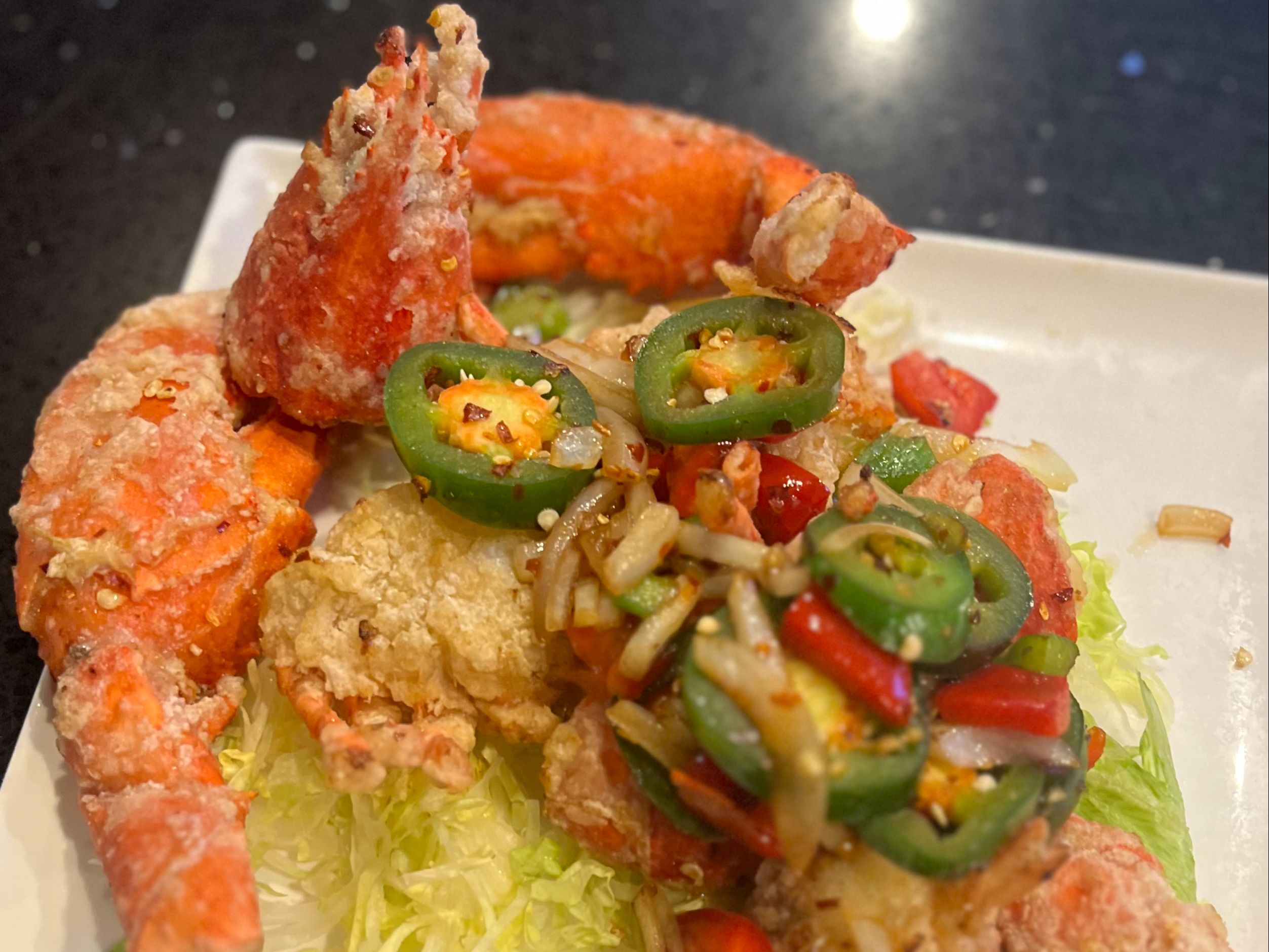 D4. Salt & Pepper Twin Lobster