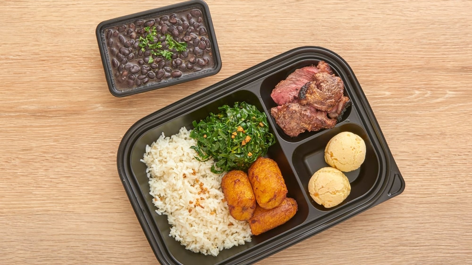 1 BBQ Meat, 2 Cold Dishes & 2 Hot Dishes