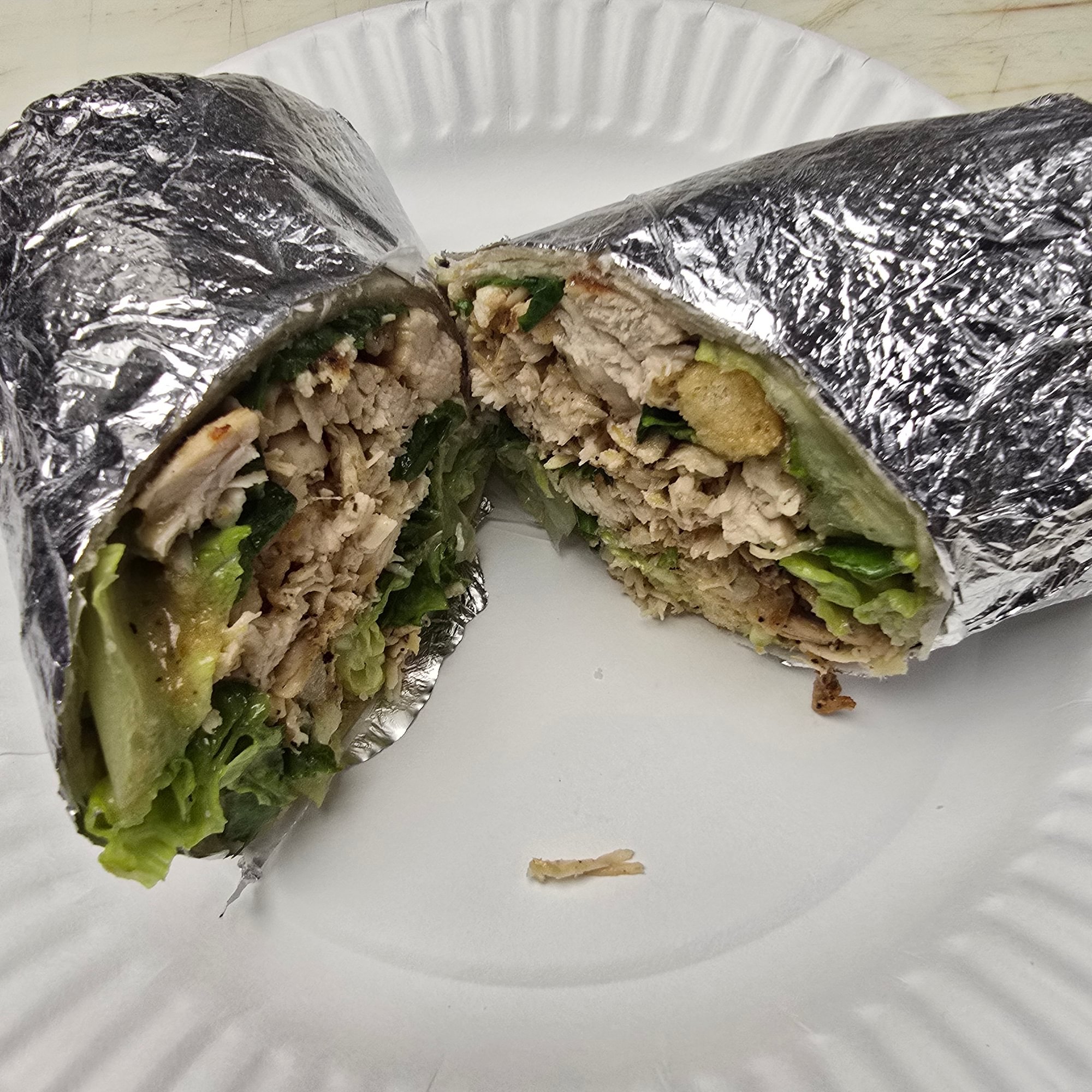 Grilled Chicken Greek Wrap