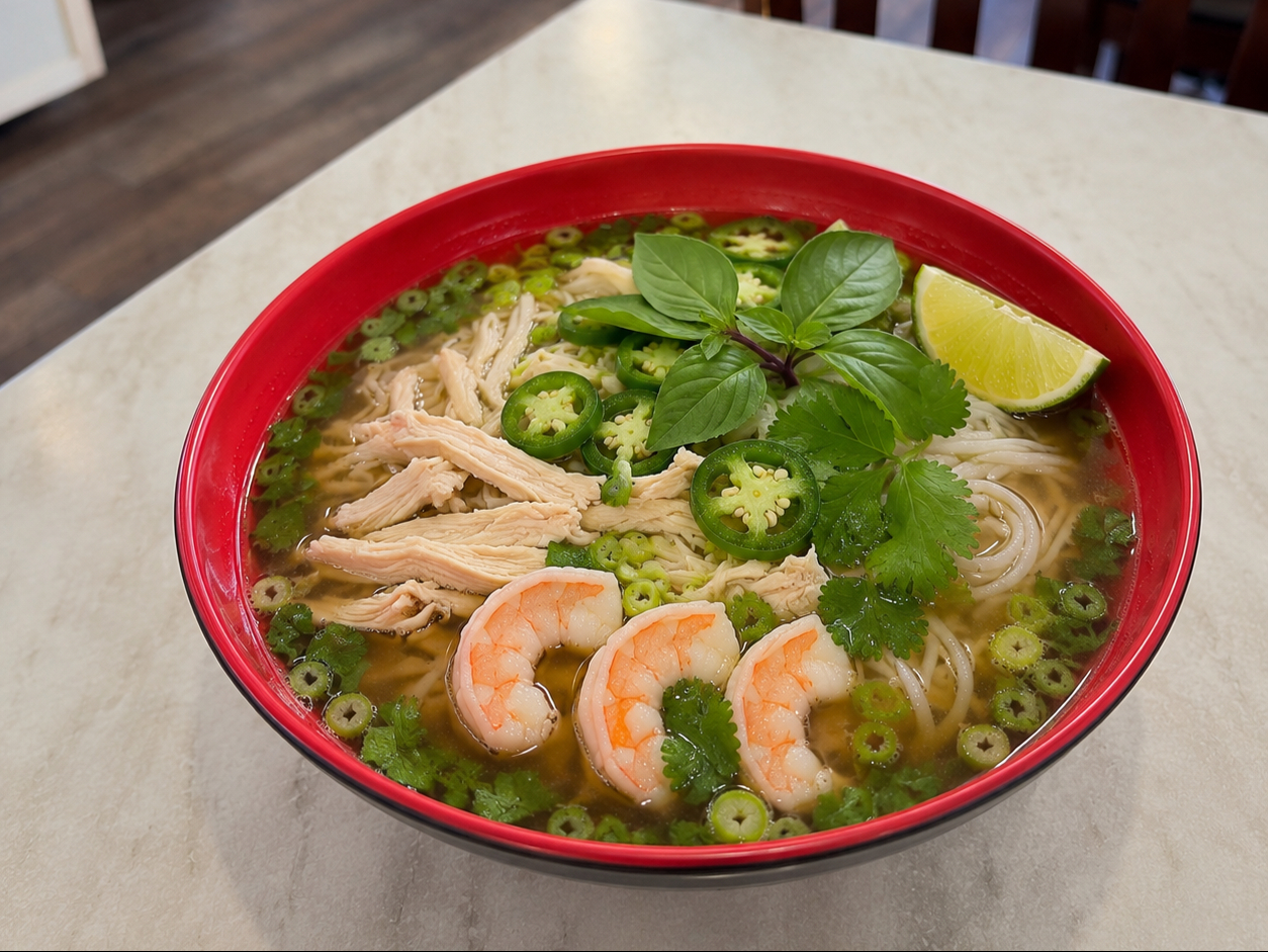 P9. CHICKEN & SHRIMP