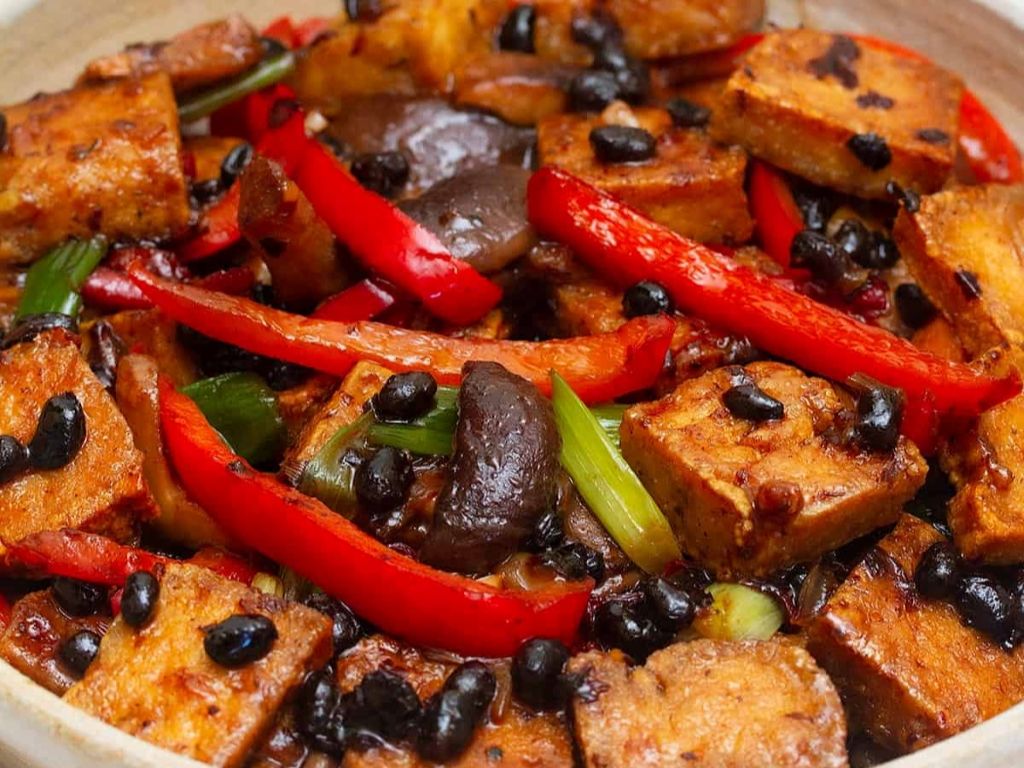 Assorted Meat w/ Bean Curd / Thịt hỗn hợp với đậu phụ / 杂锦肉配豆腐