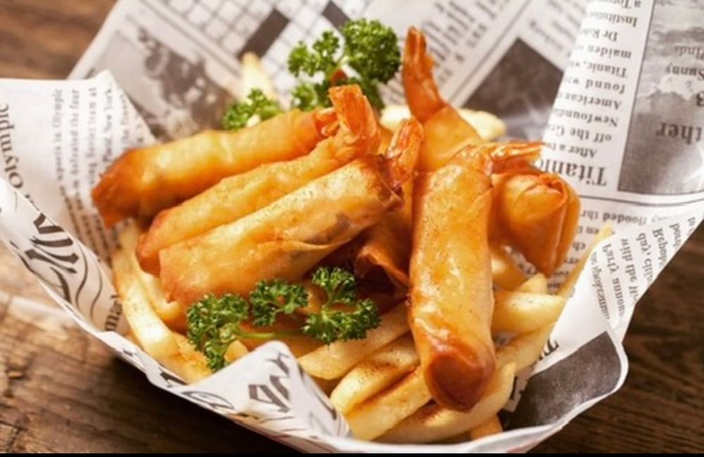 Cajun Shrimp & Fries