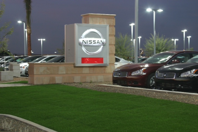 Coulter Nissan Sign