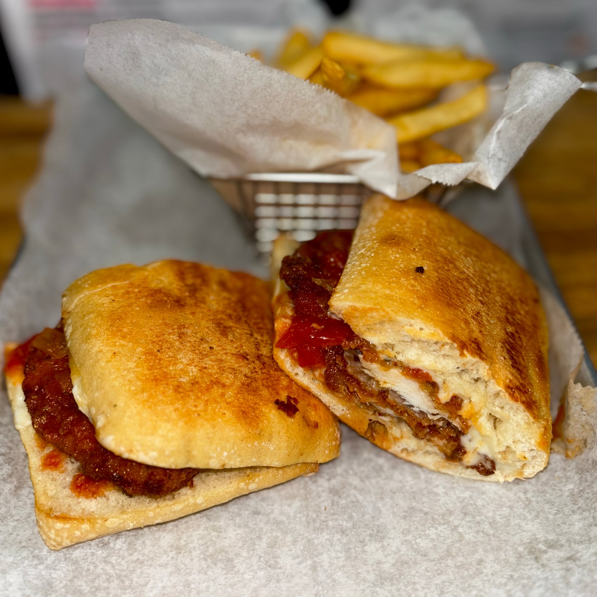 Chicken Parmesan Panini