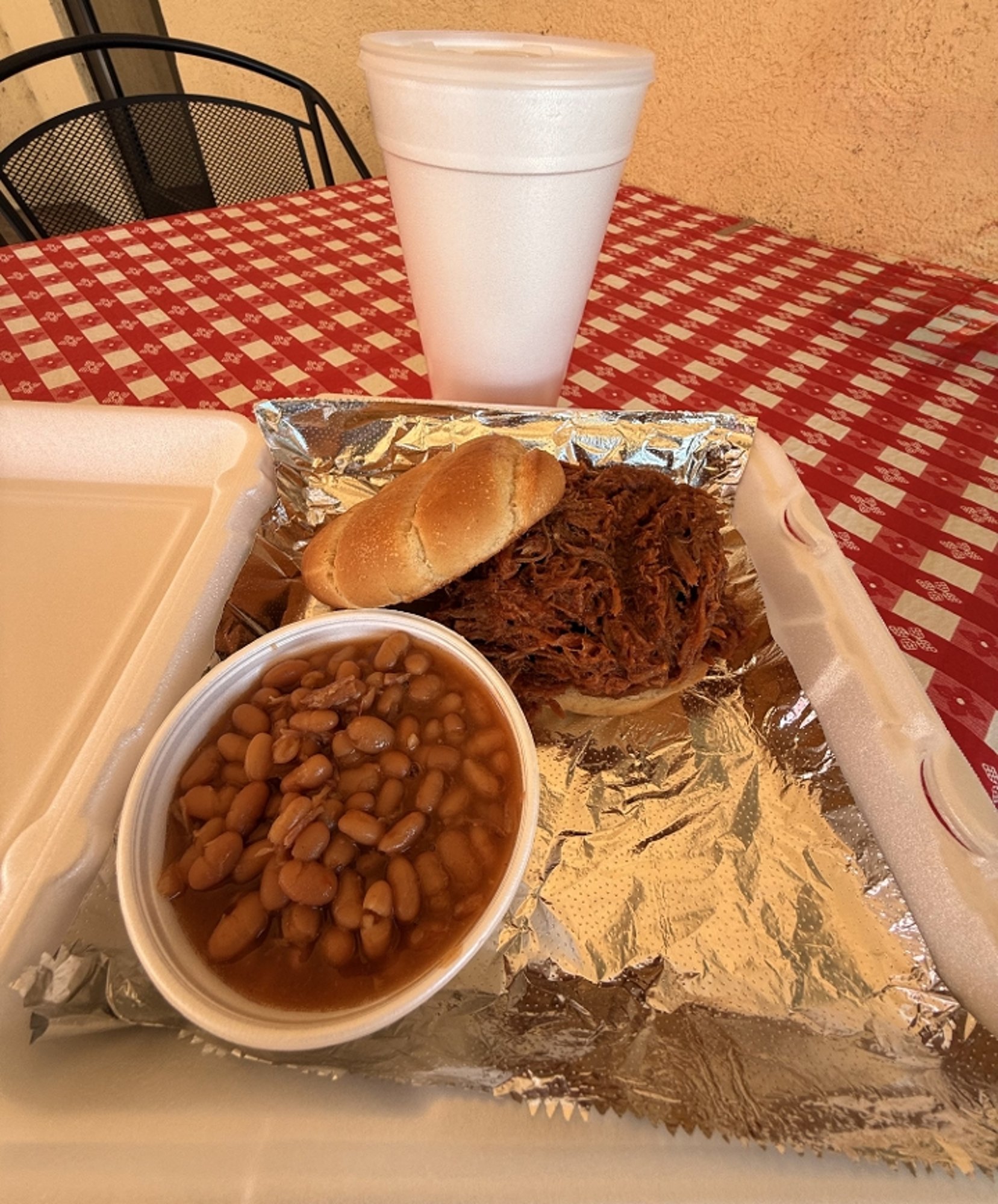 Take Out Pulled Pork Sand