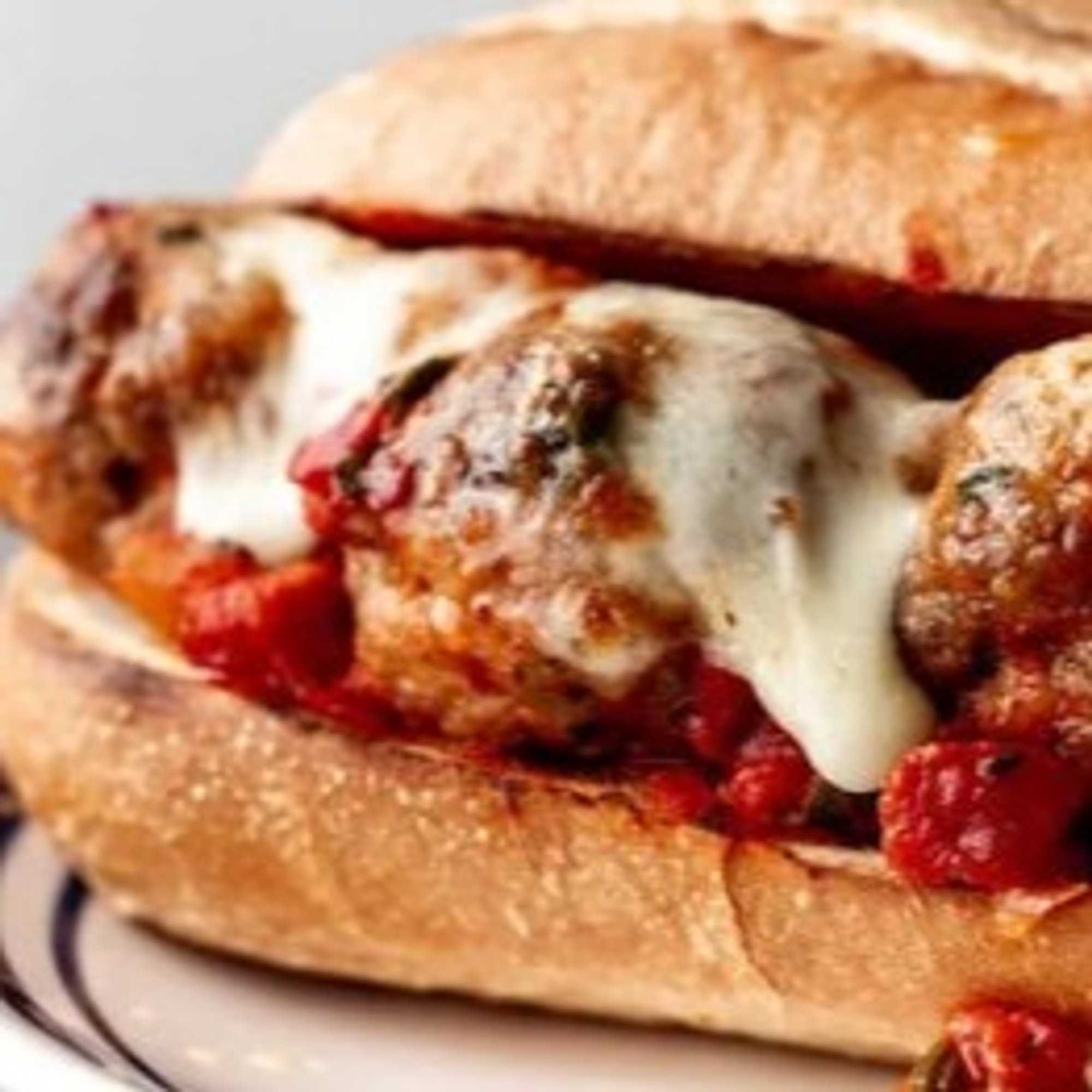 Meatball Parmigiana Sub