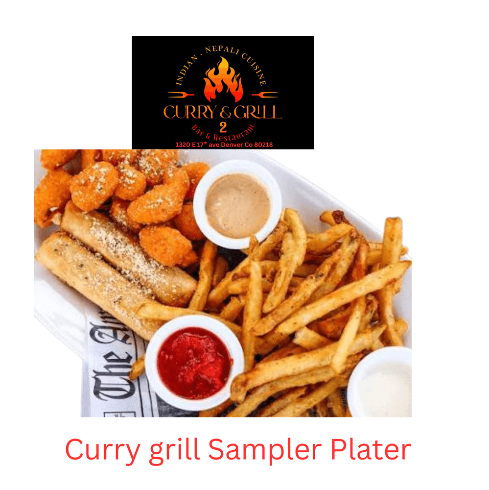 Curry Grill 2 Sampler Plate