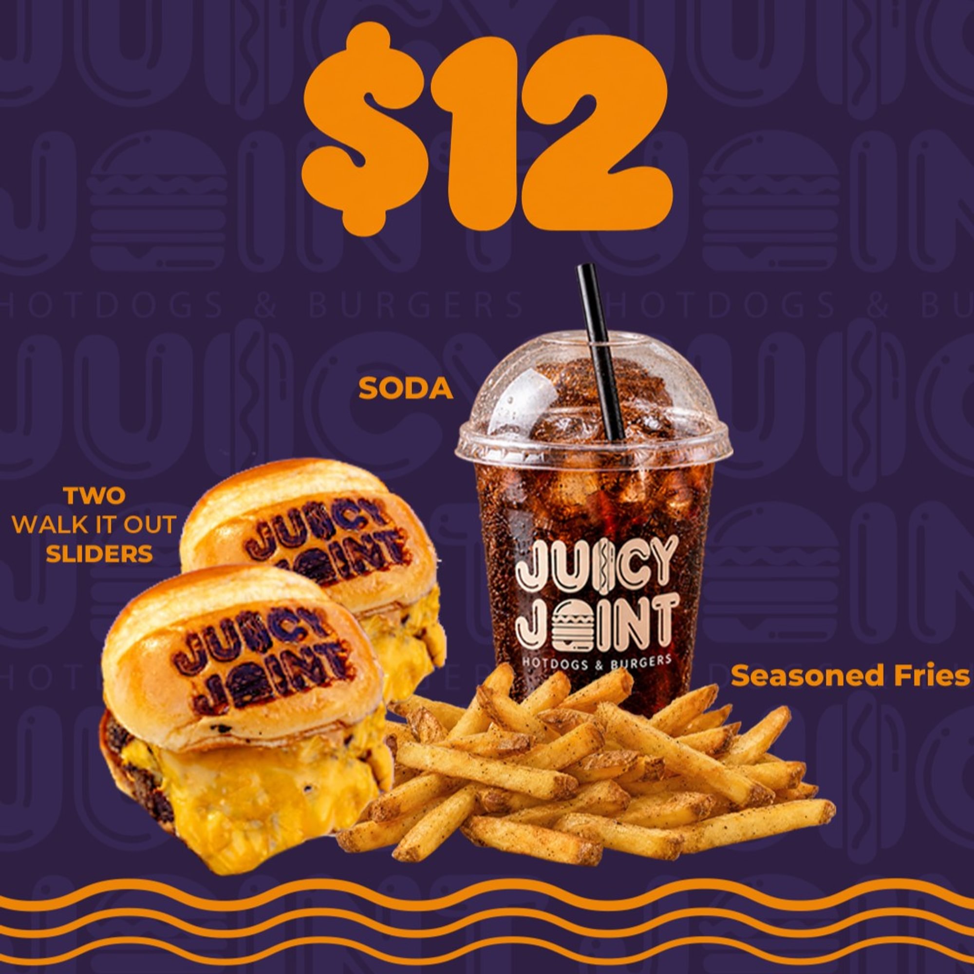 Two Walk It Out Slider - $12 Meal
