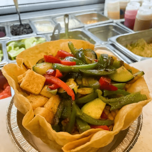 Veggie Taco Bowl Salad