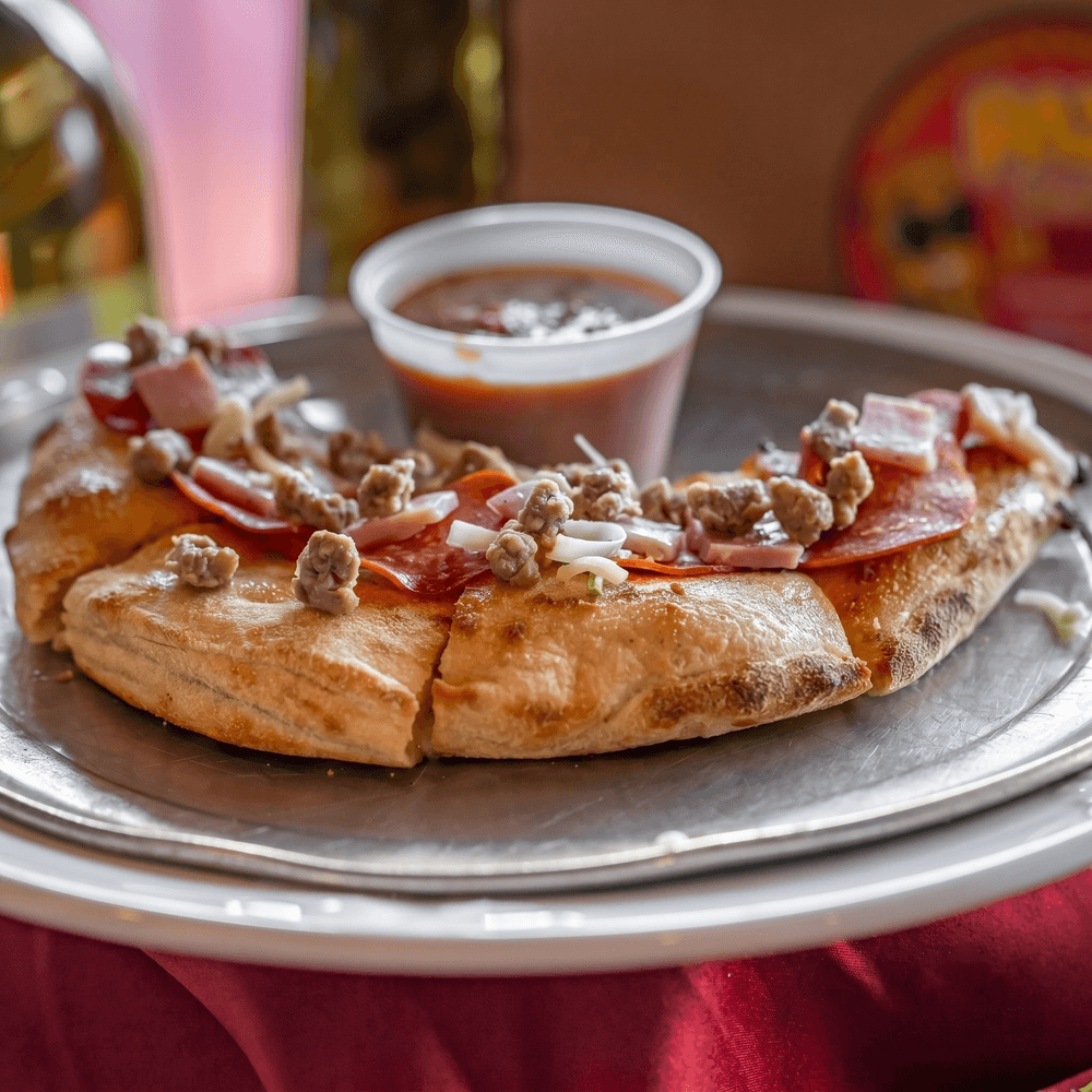 Mobster Meat Calzone
