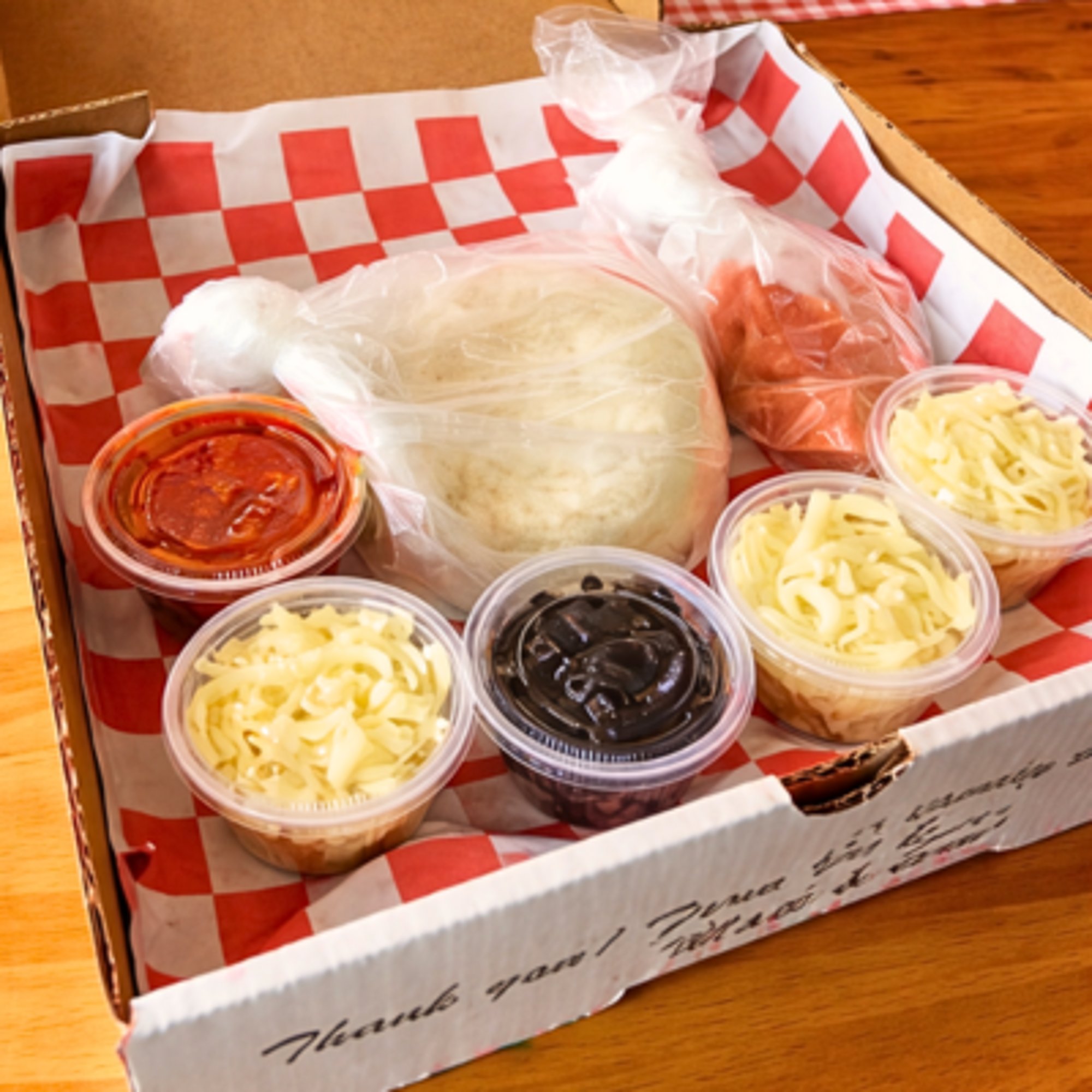10" Pizza Kit (Dough, Sauce, Cheese)