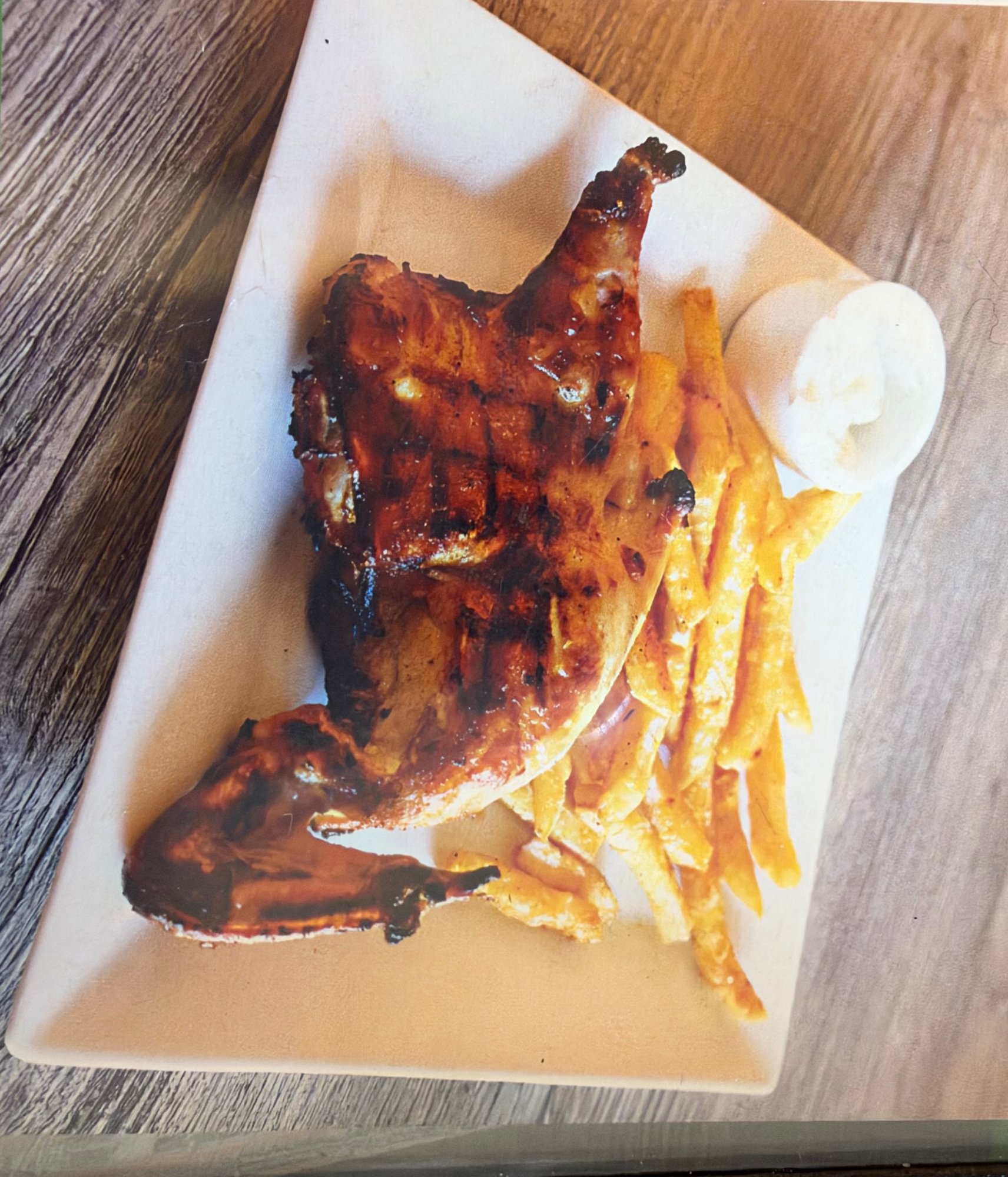 Half Fired Grilled Chicken