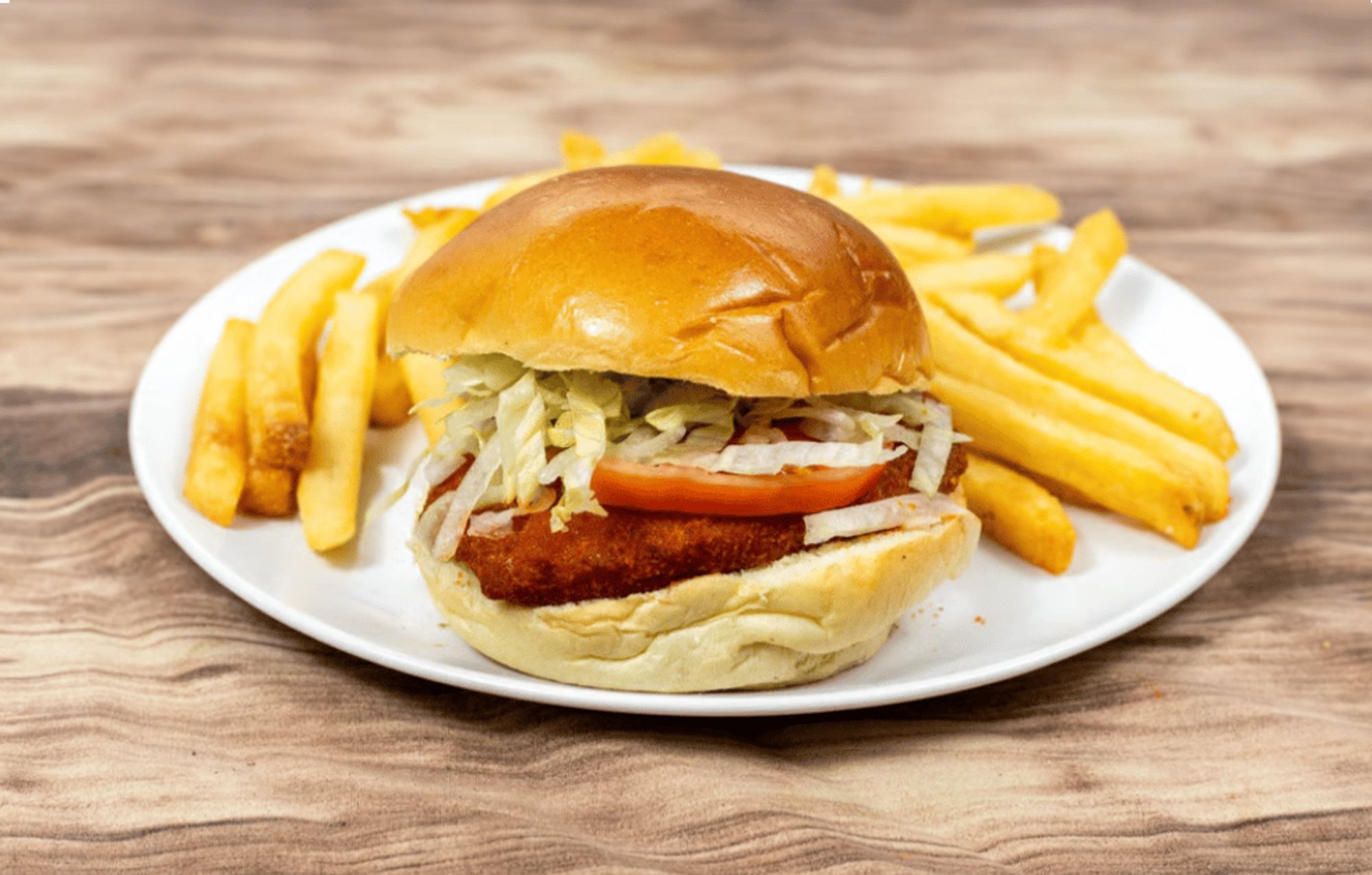 Fried Chicken Sandwich Meal