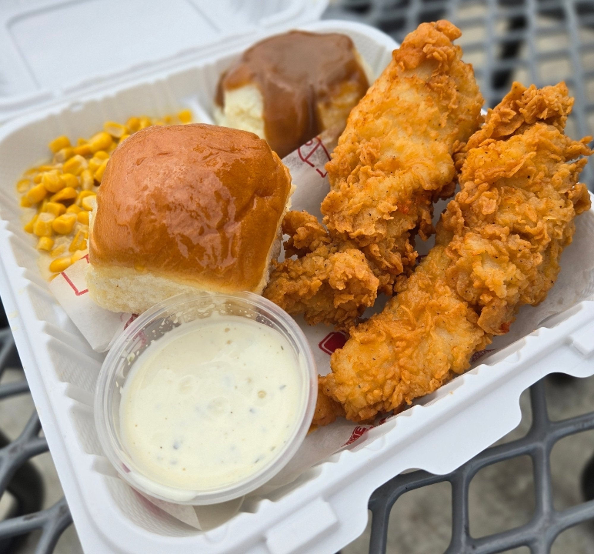 Tender Box (2 Sides, Roll, & Sauce)