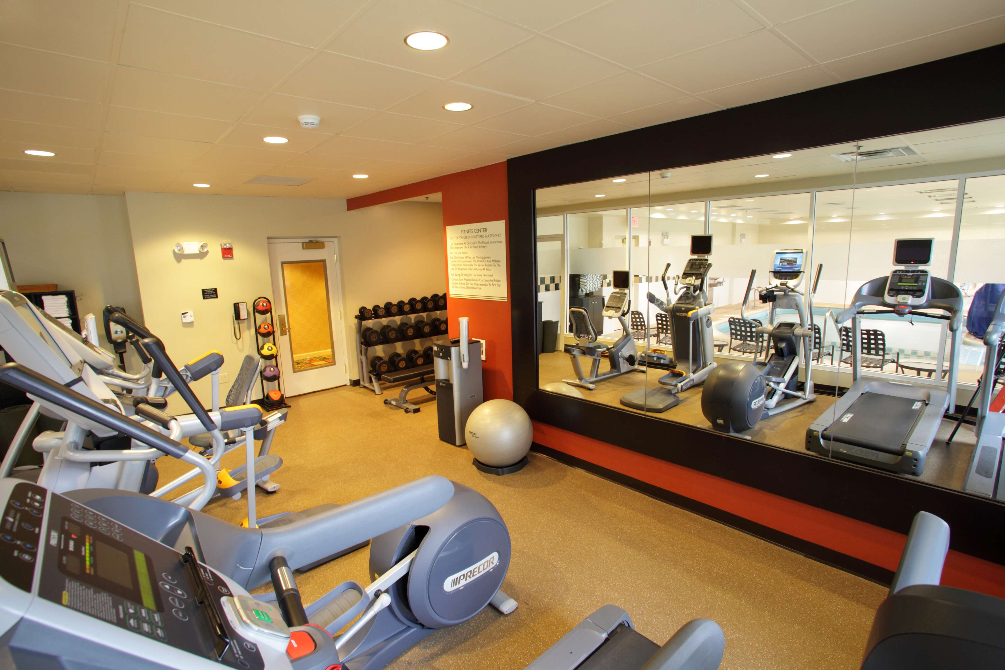 Health club  fitness center  gym