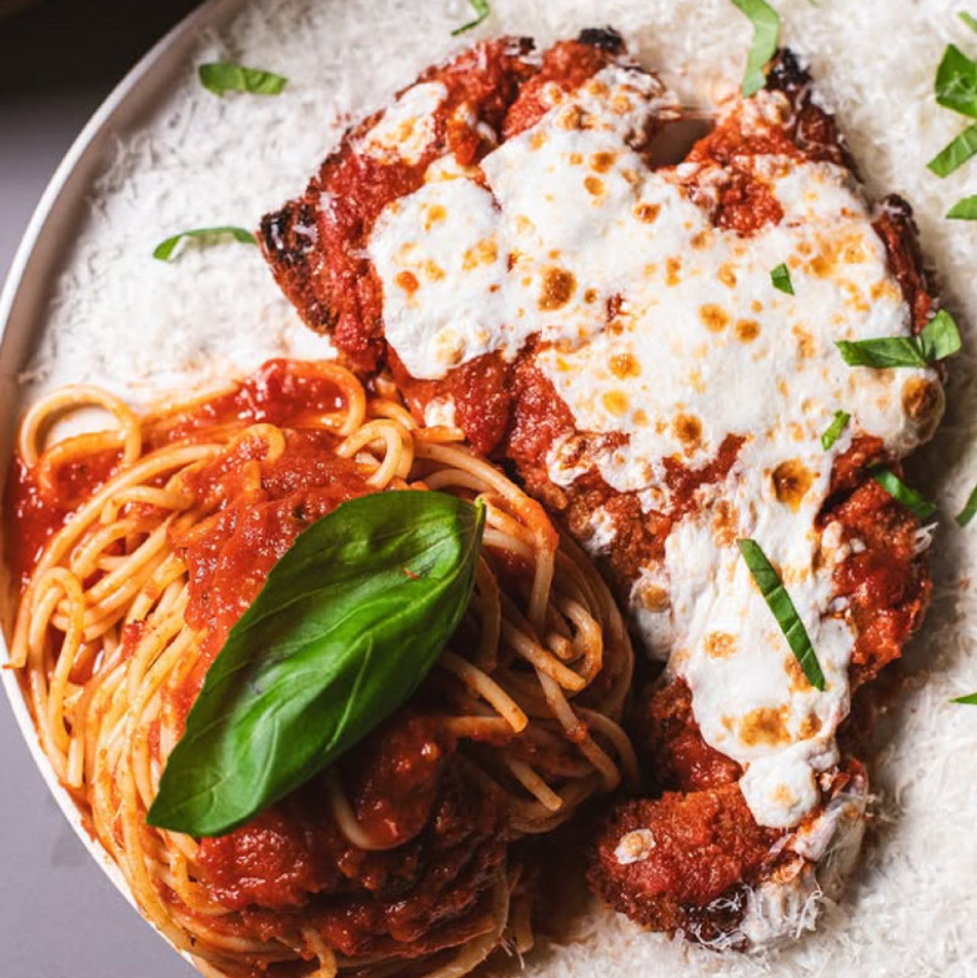 Chick Parm Dinner