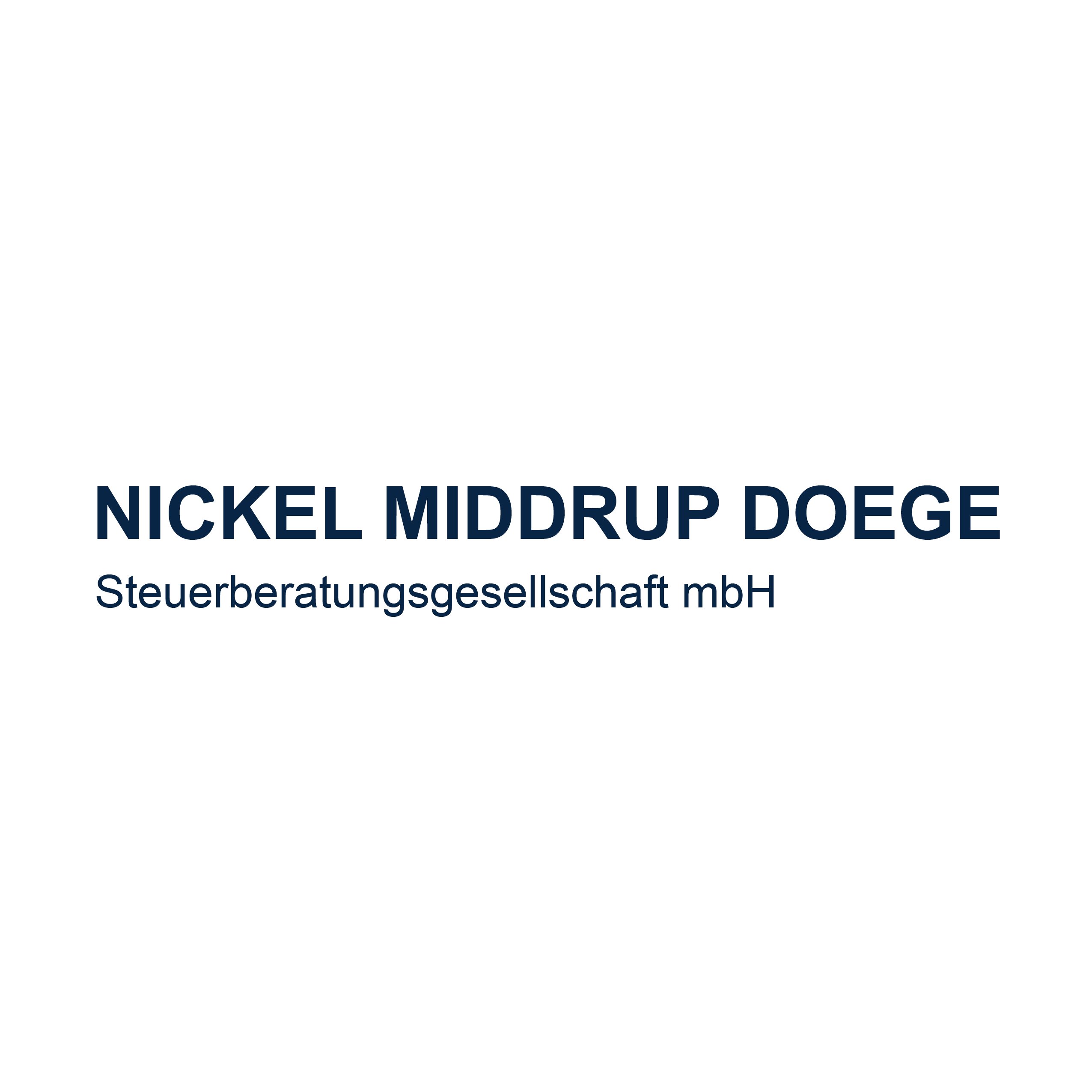 Logo von Nickel Middrup Doege Steuerberatungsgesellschaft mbH