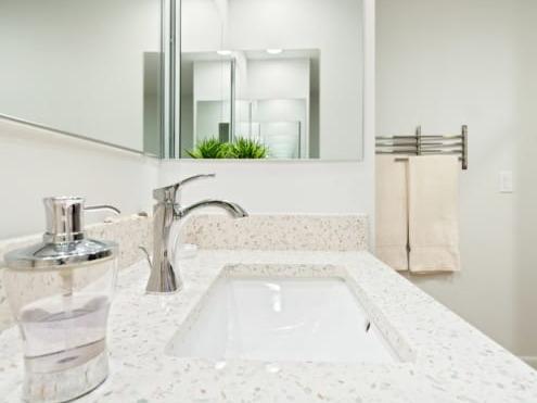 Recycled Glass Countertops