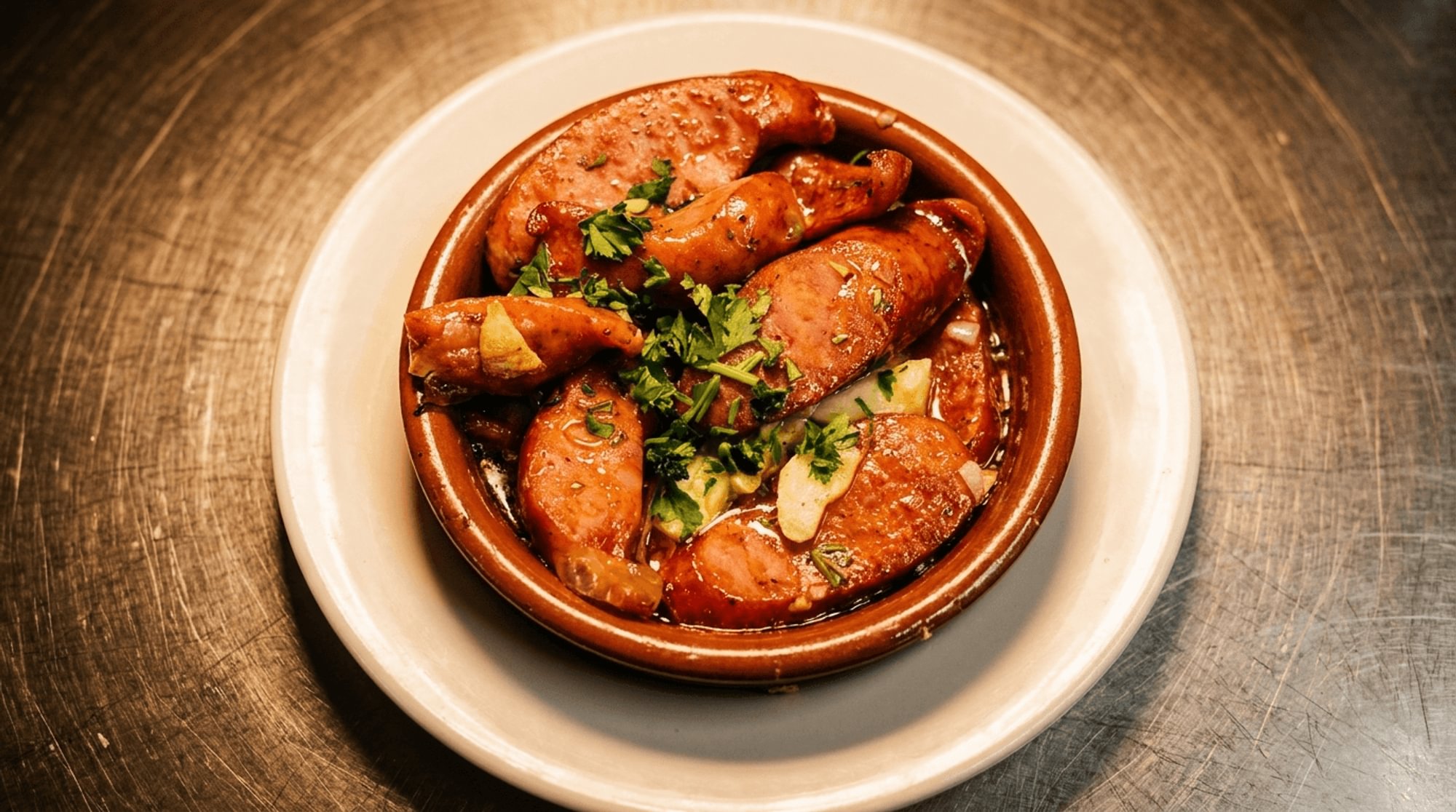 Chorizo al Jerez
