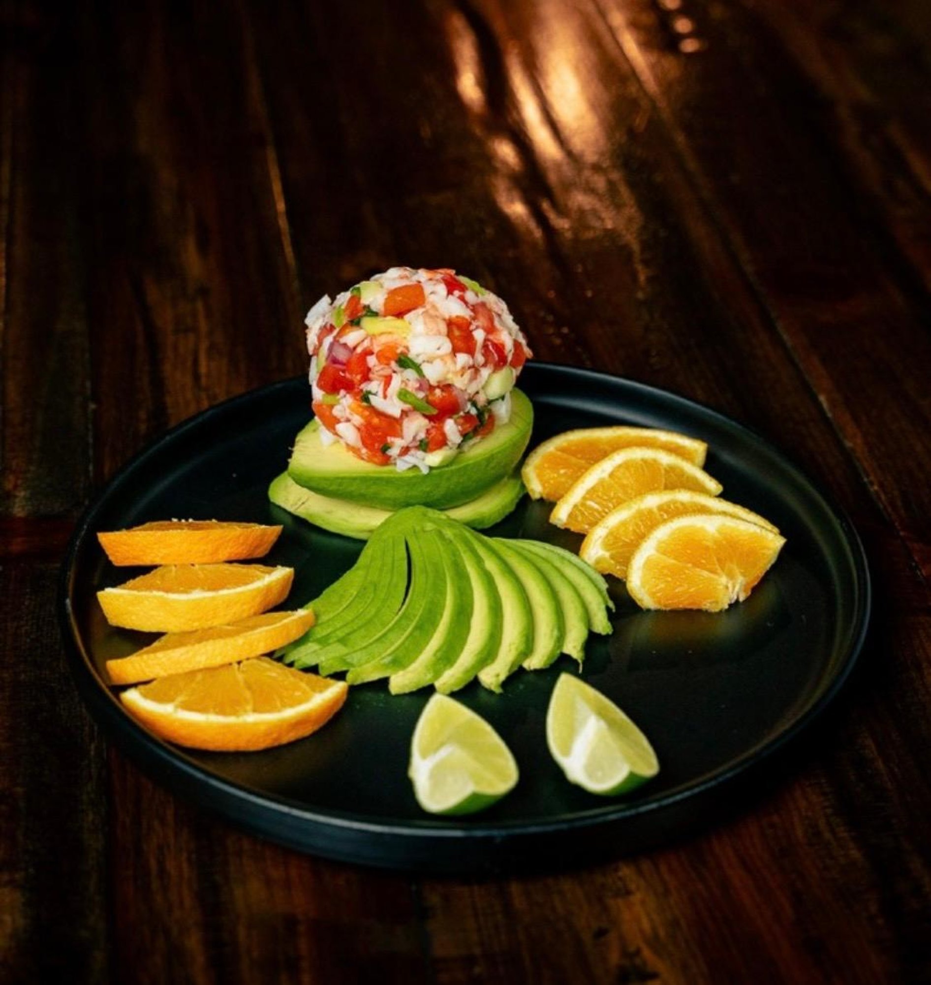 Ceviche Avocado Shell