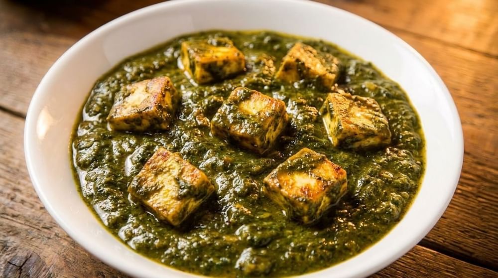 Saag Paneer or Channa Saag