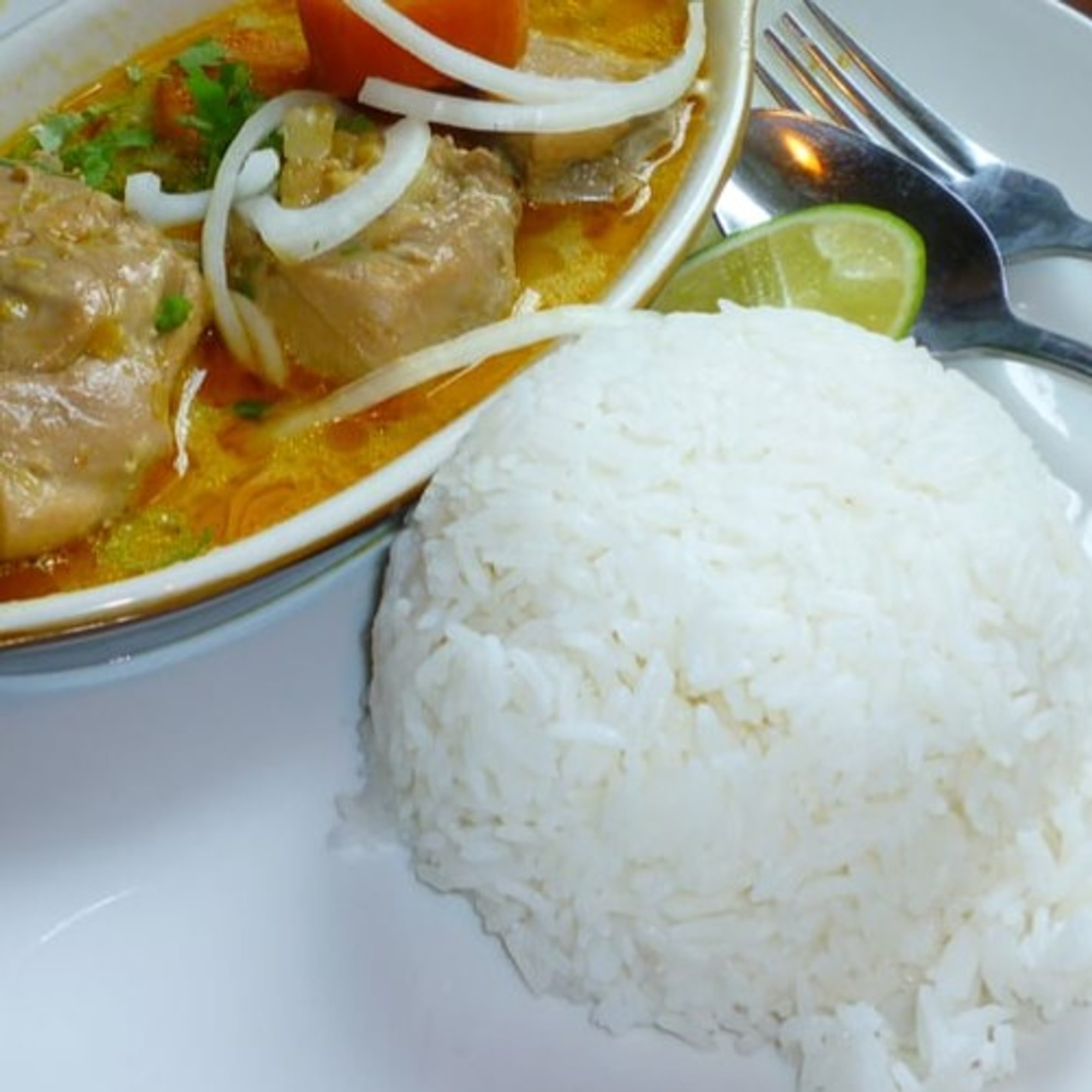 Curry Chicken with Rice
