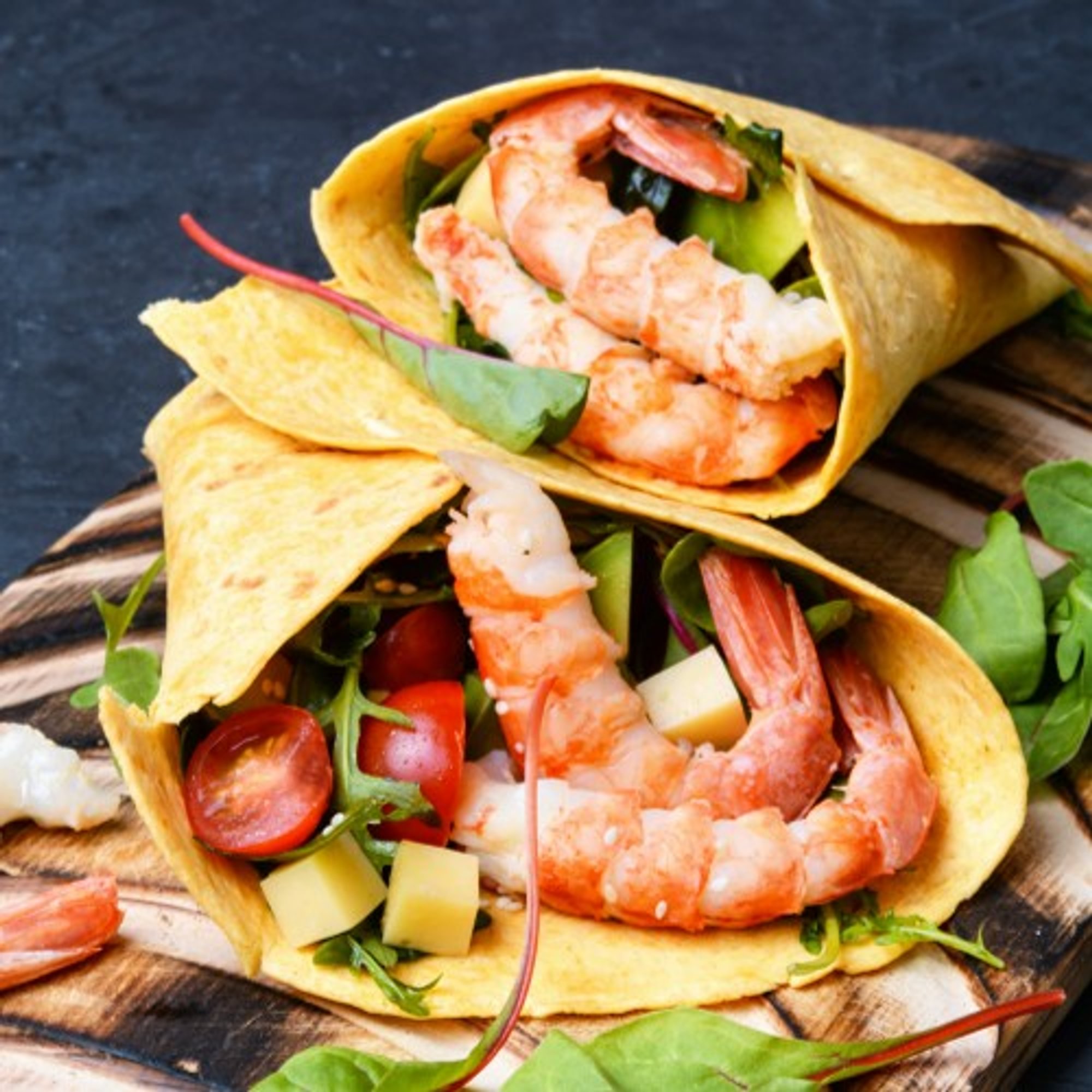 Shrimp Bk Burrito