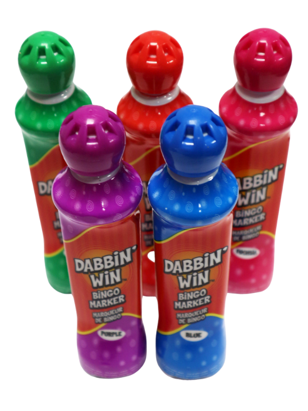 Dabbin' Win Bingo Dabbers (Qty: 144 Dabbers per Box)