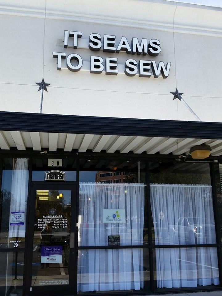 It Seams To Be Sew Photo