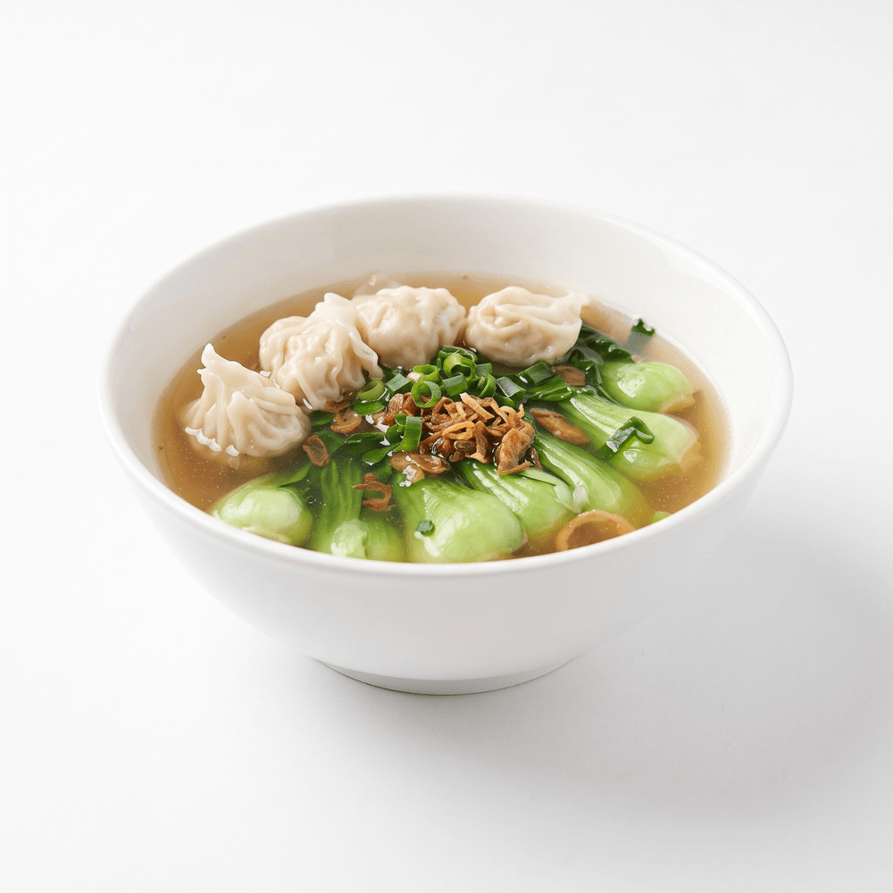 Shrimp Dumpling Noodle Soup